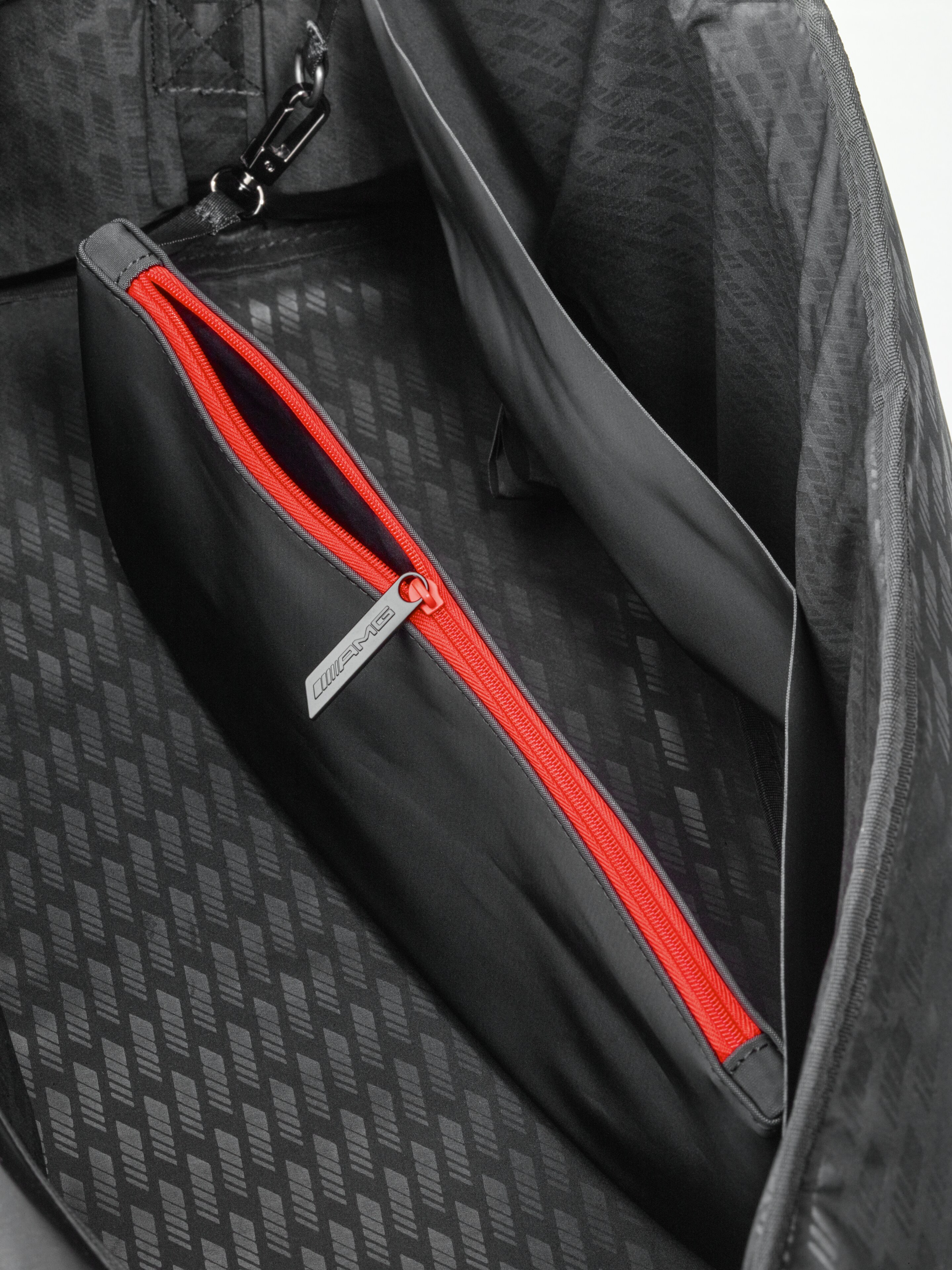 AMG Cestovní taška - černá, PVC / Polyester / Polyester