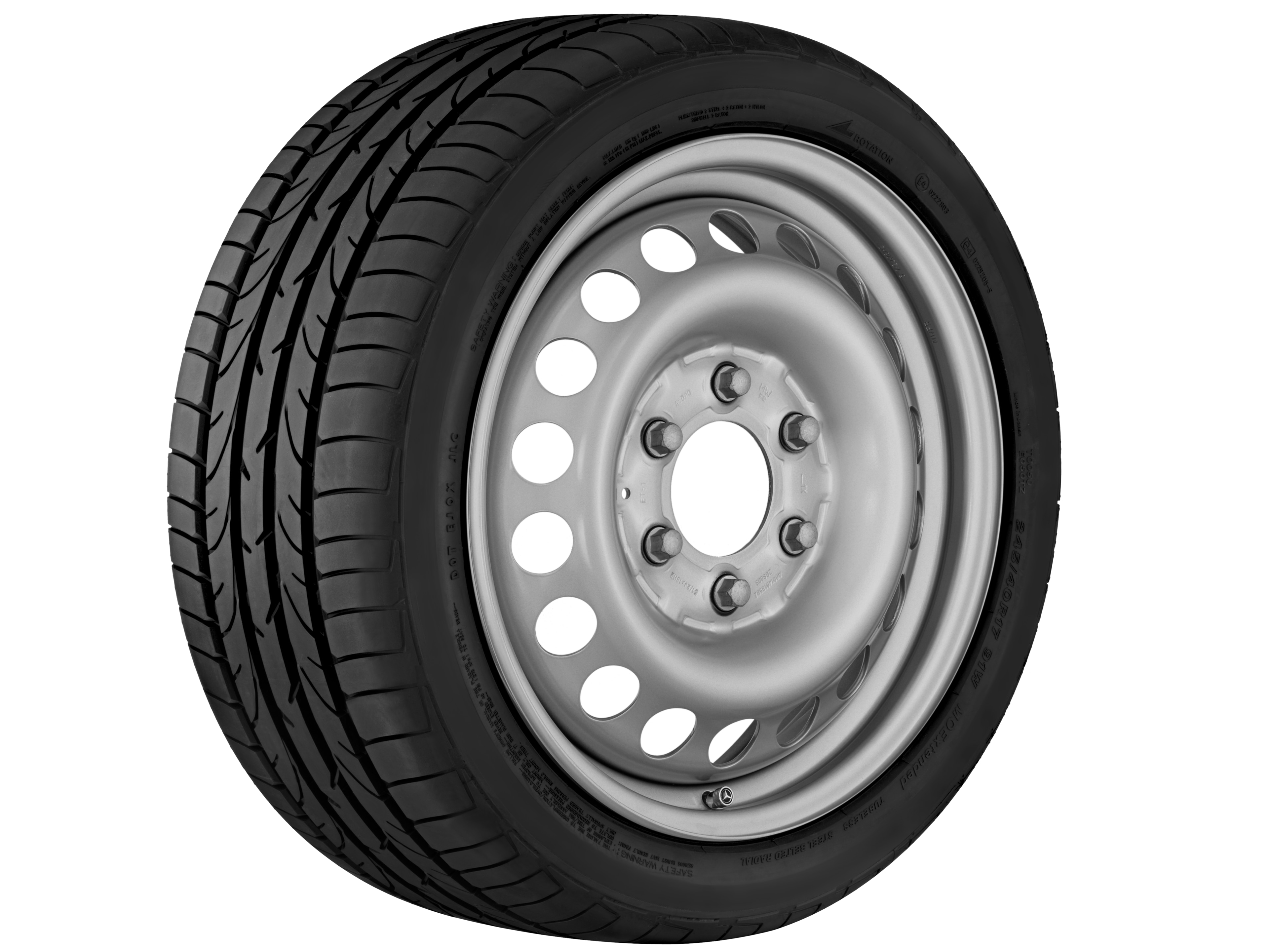 Ocelové kolo - 225/75 R16  121/120(122)R, 6,5 J x 16 ET 53,5