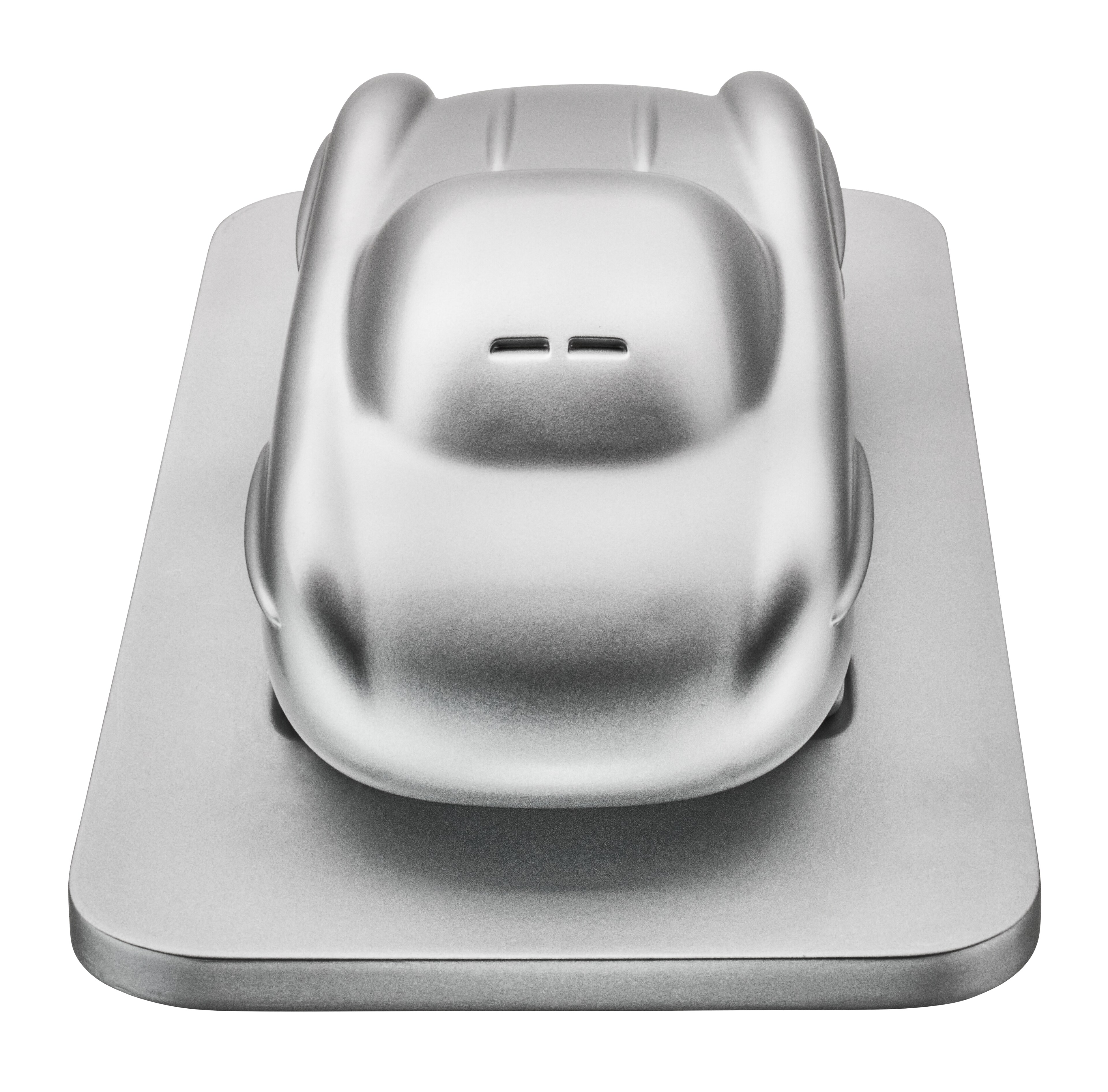 Plastika 300 SL Coupé W 198 II (1957–1963) - stříbrné barvy, Minichamps, 1:18