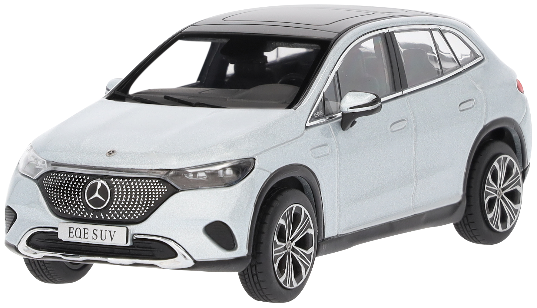 EQE SUV, Linie Electric Art, X294 - stříbrná hightech, Minimax, 1:43