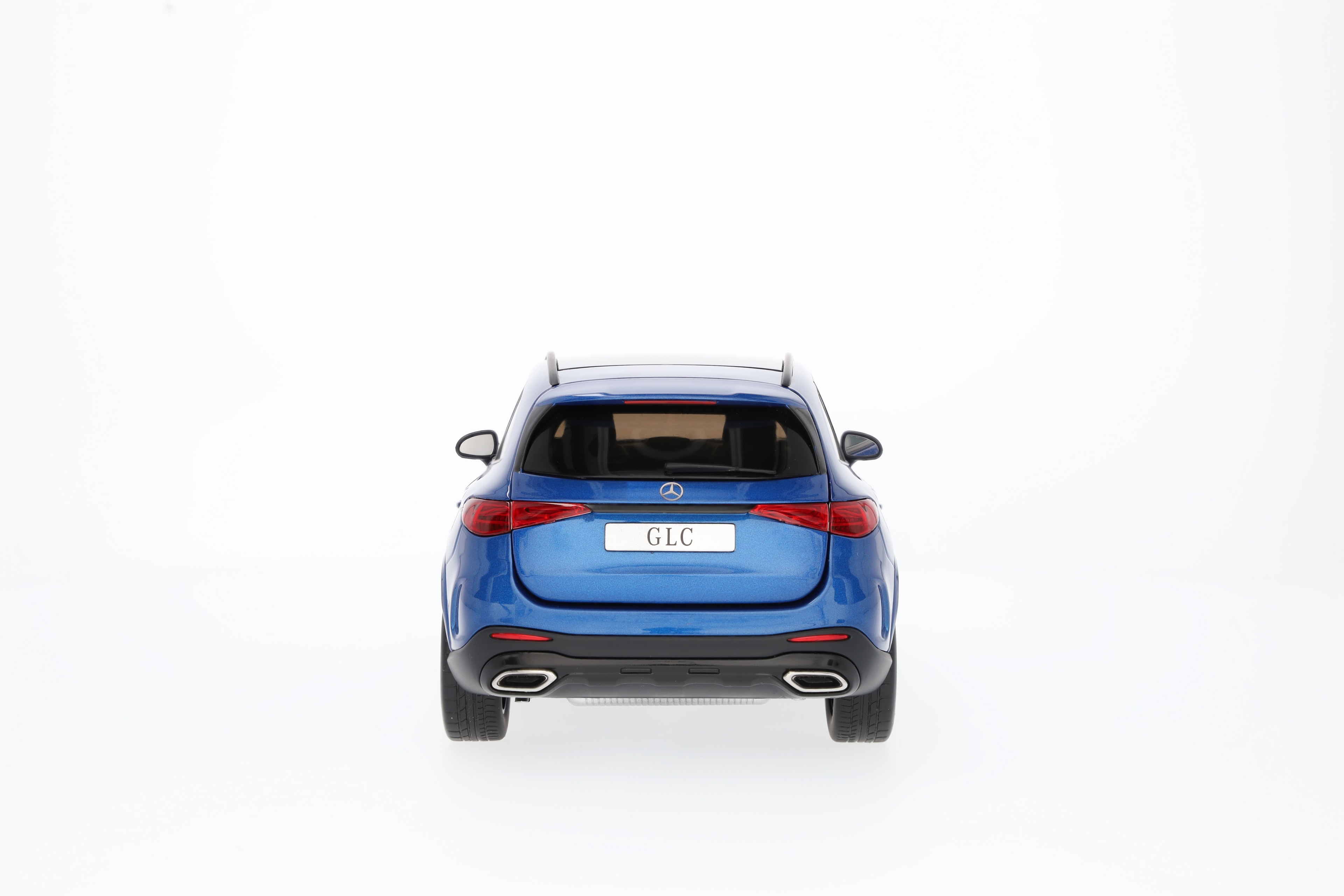 GLC, AMG Line, X254 - modrá spectral, iScale, 1:18