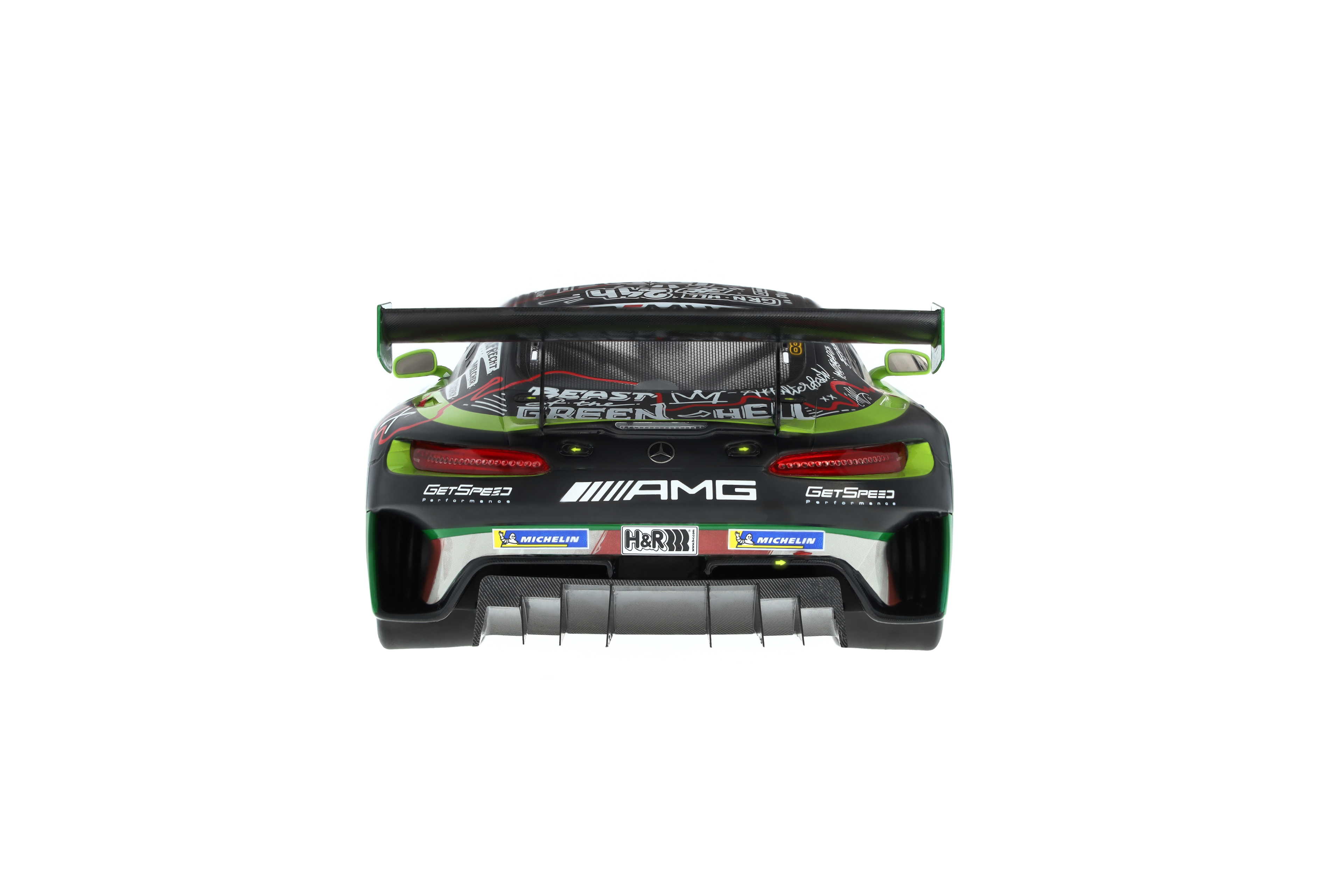 Mercedes-AMG GT3, ADAC RAVENOL 24h Nürburgring 2024, C190 - zelená světlá magno, Minimax, 1:18