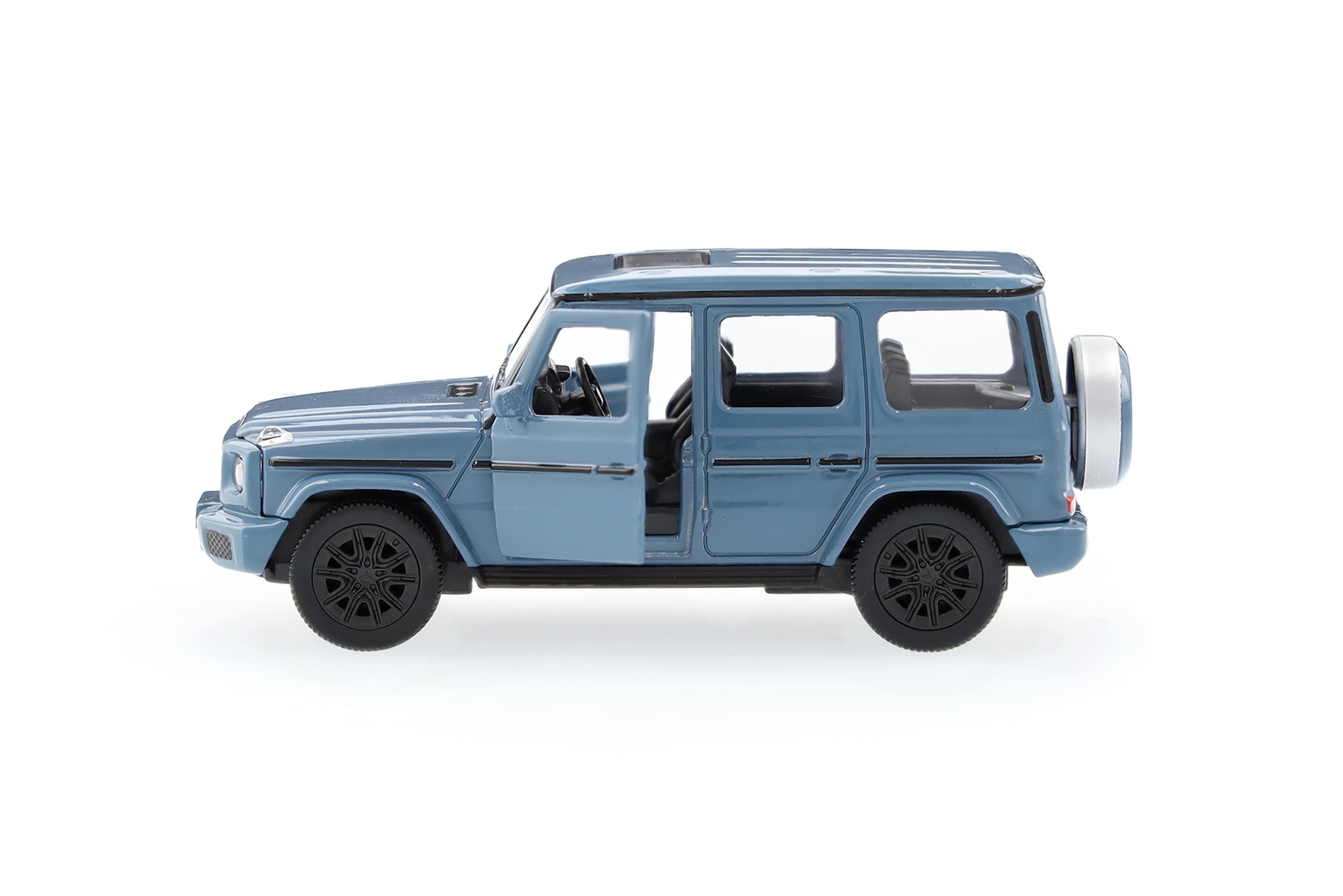 G-Class, Terénní vozidlo, W465, Zpětný tah - MANUFAKTUR modrá vintage uni, Heinrich Bauer, 1:43
