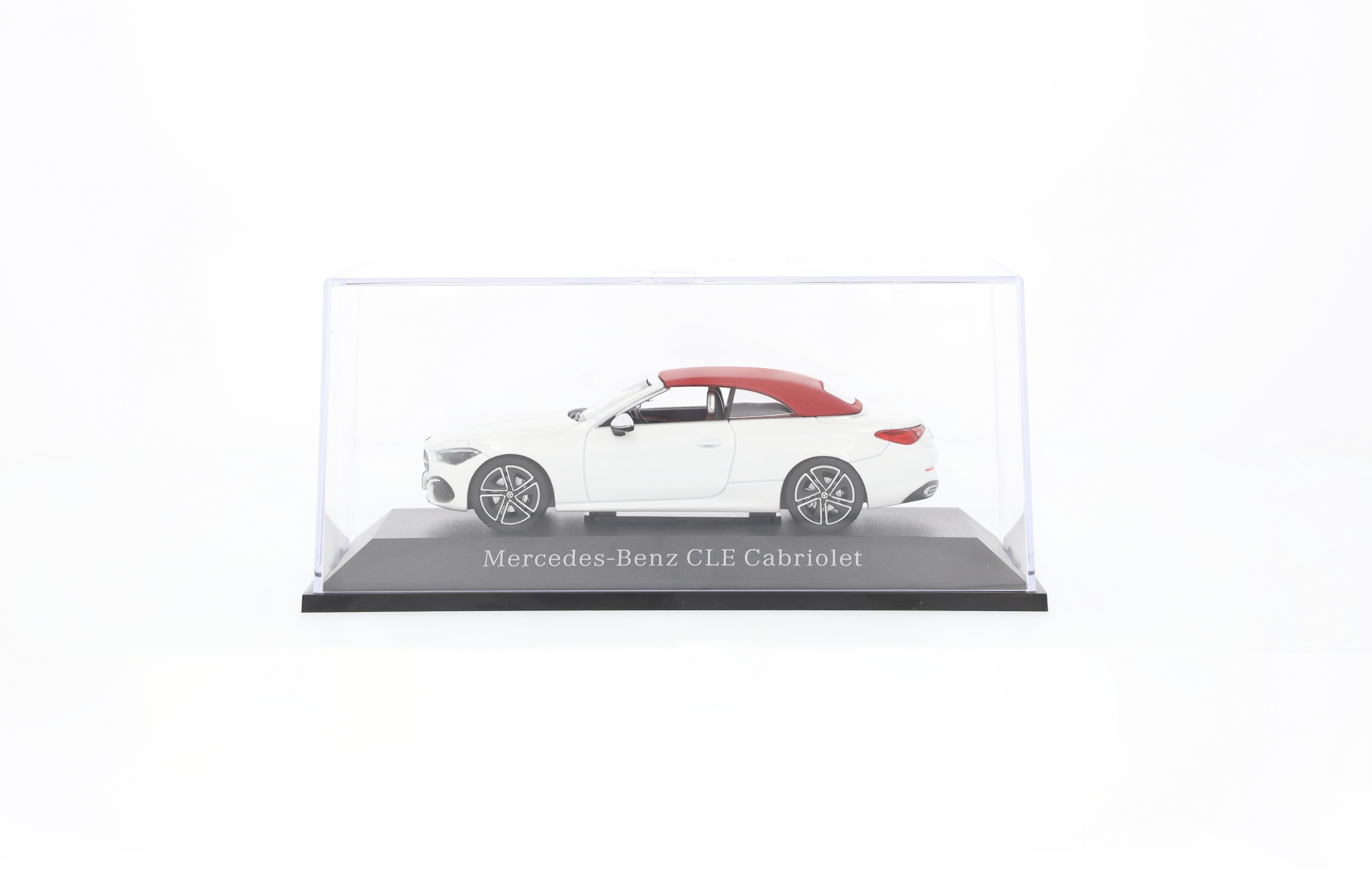 CLE Kabriolet, AVANTGARDE, A236 - MANUFAKTUR bílá opalith bright, Norev, 1:43