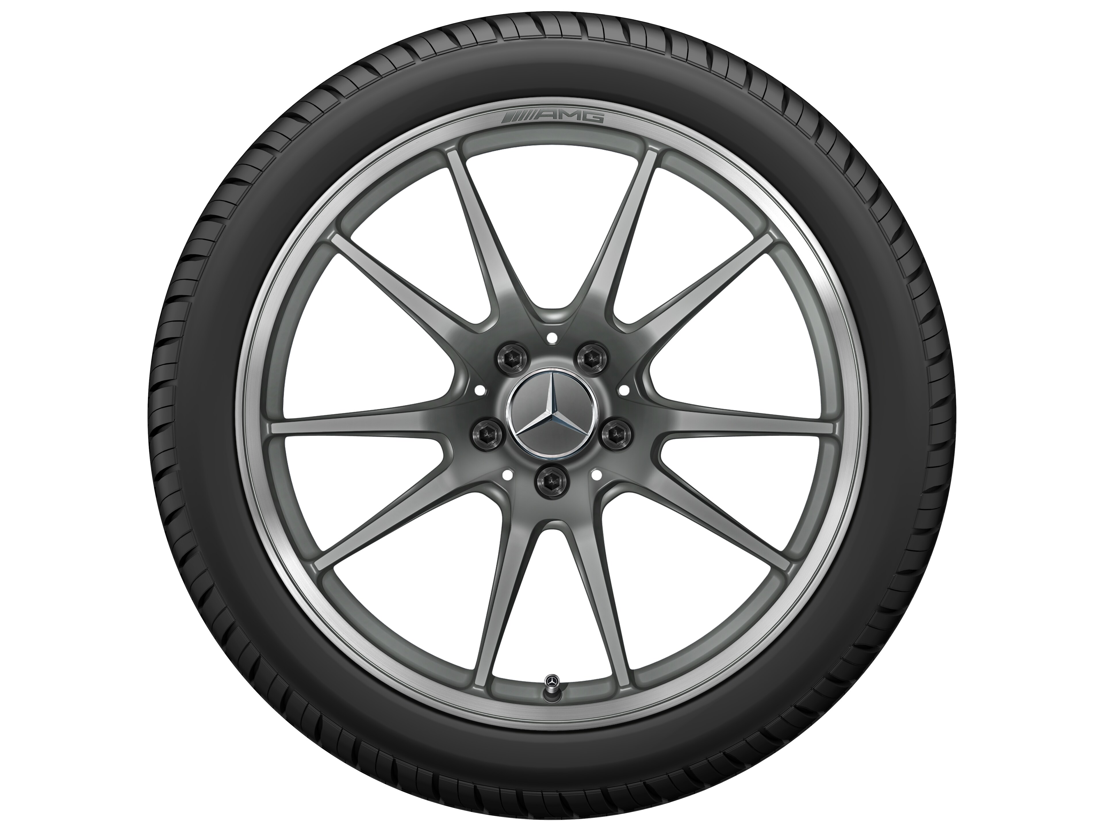 AMG Schmiederad im 5-Doppelspeichen-Design, 48,3 cm (19 Zoll)