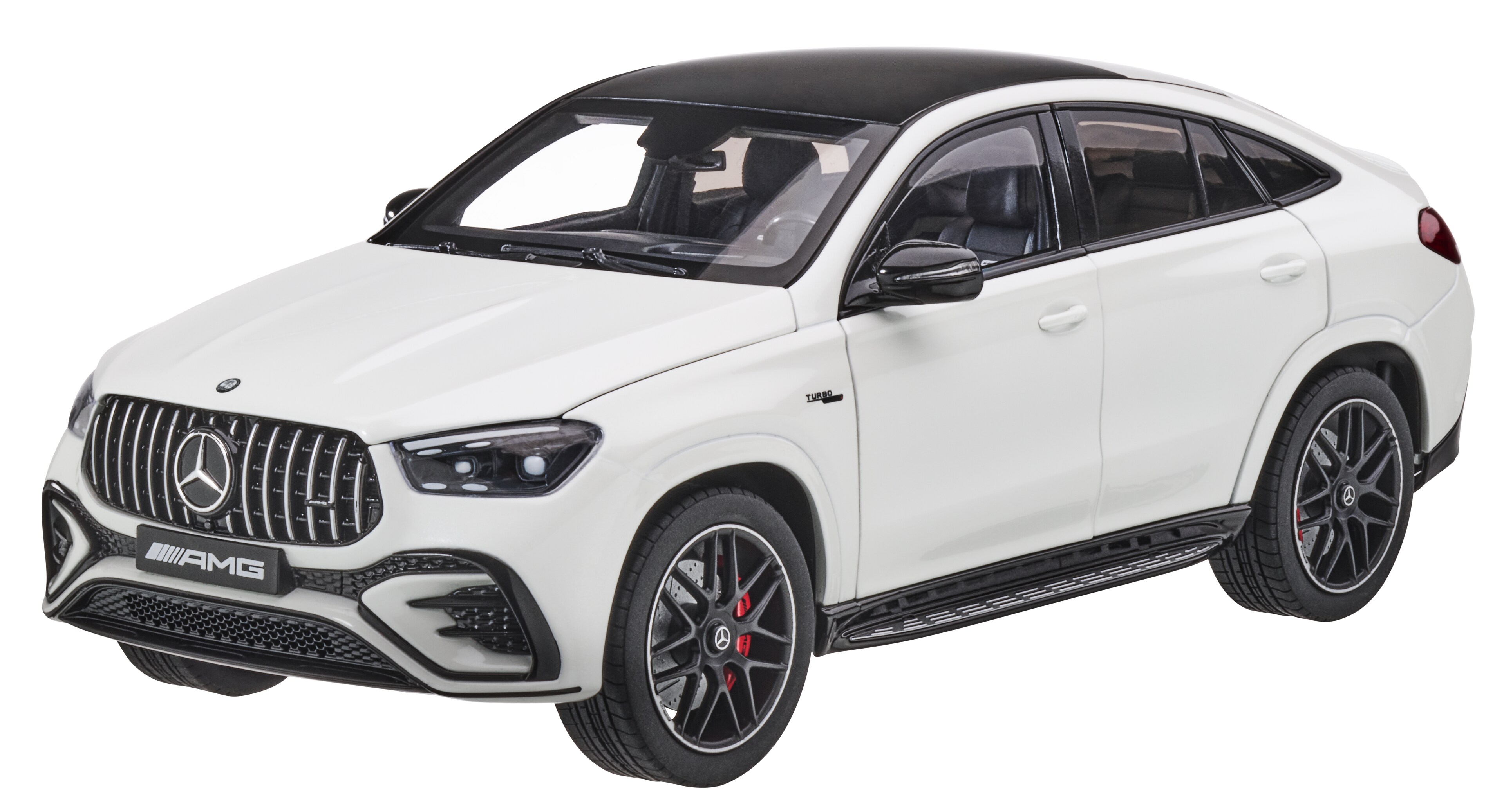 Mercedes-AMG GLE 53e, Kupé, C167 - G MANUFAKTUR bílá opalith magno, NZG, 1:18