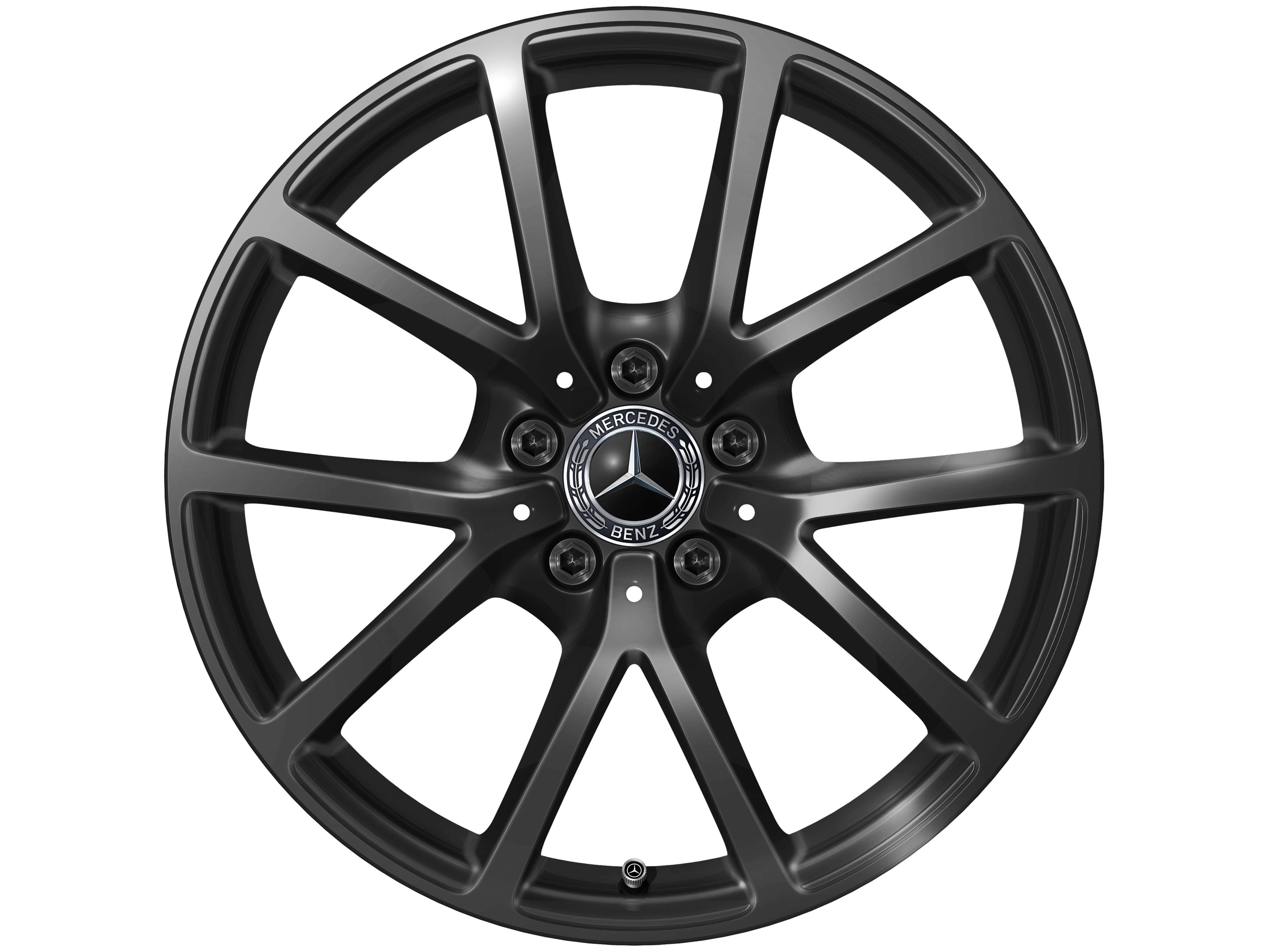 Kolo s 10 paprsky, 45,7 cm (18 palce) - 8 J x 18 ET 44,9, černá