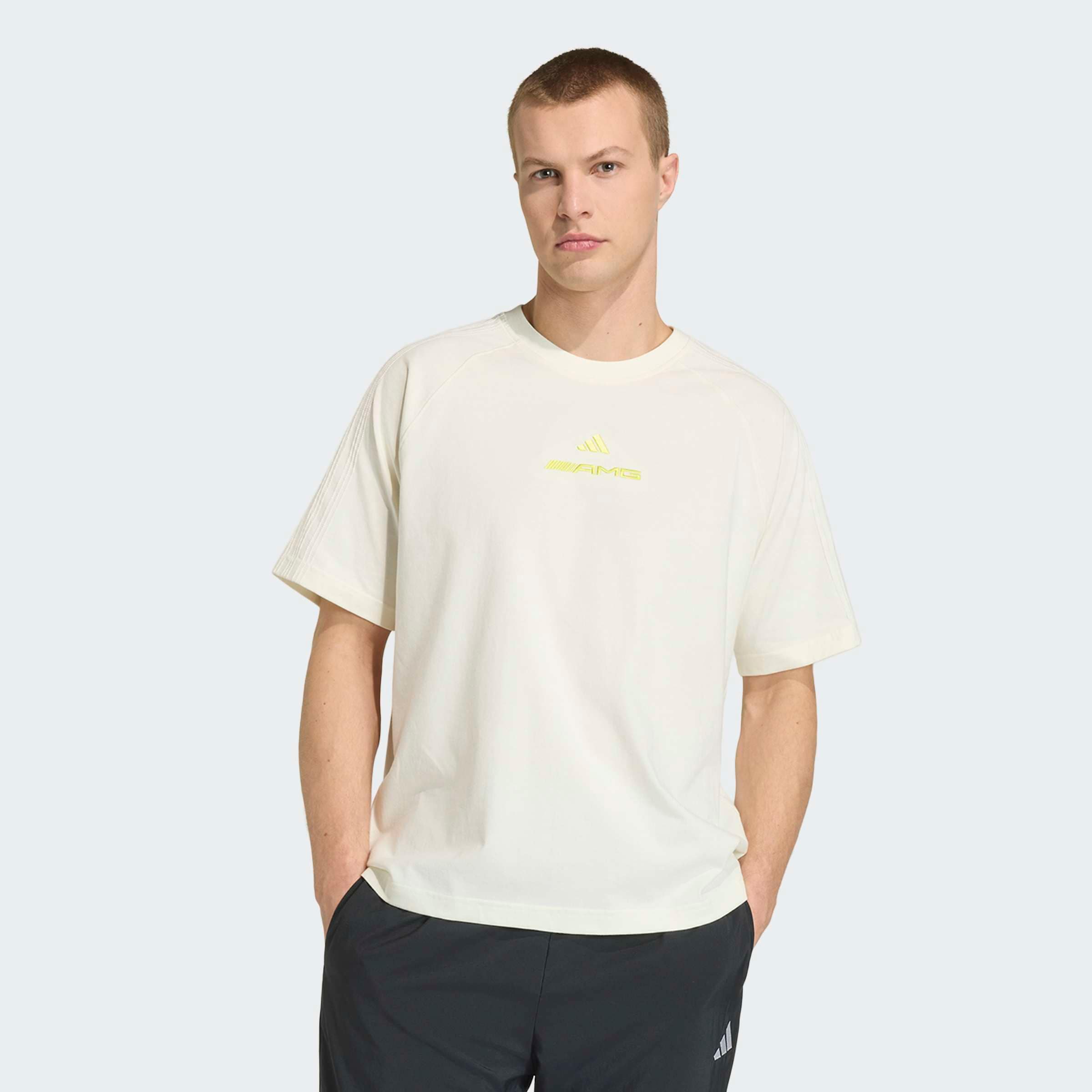 Tričko AMG Unisex - offwhite, XL
