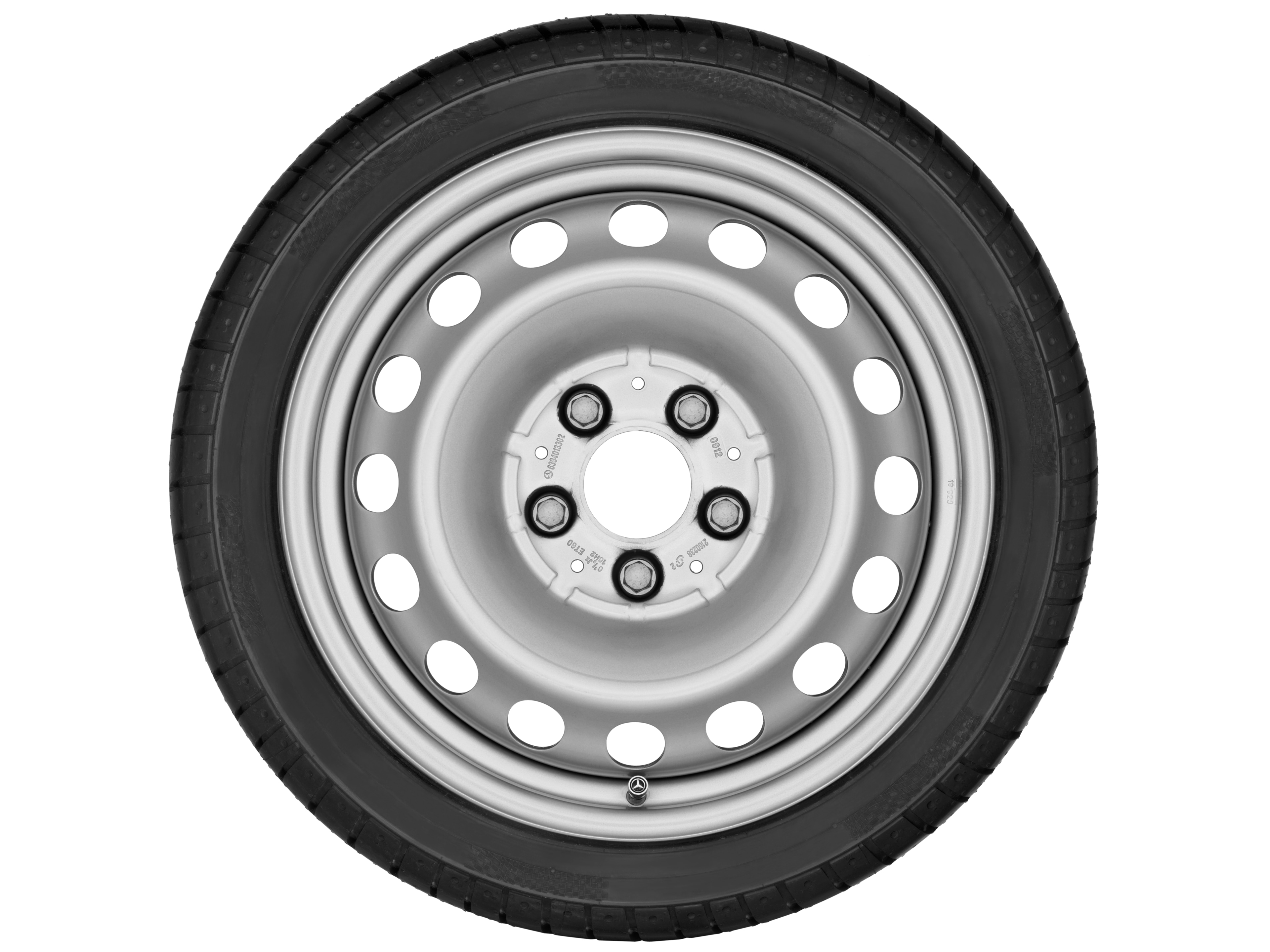 Ocelové kolo - 205/60 R16 XL 96T, 6 J x 16 ET 38