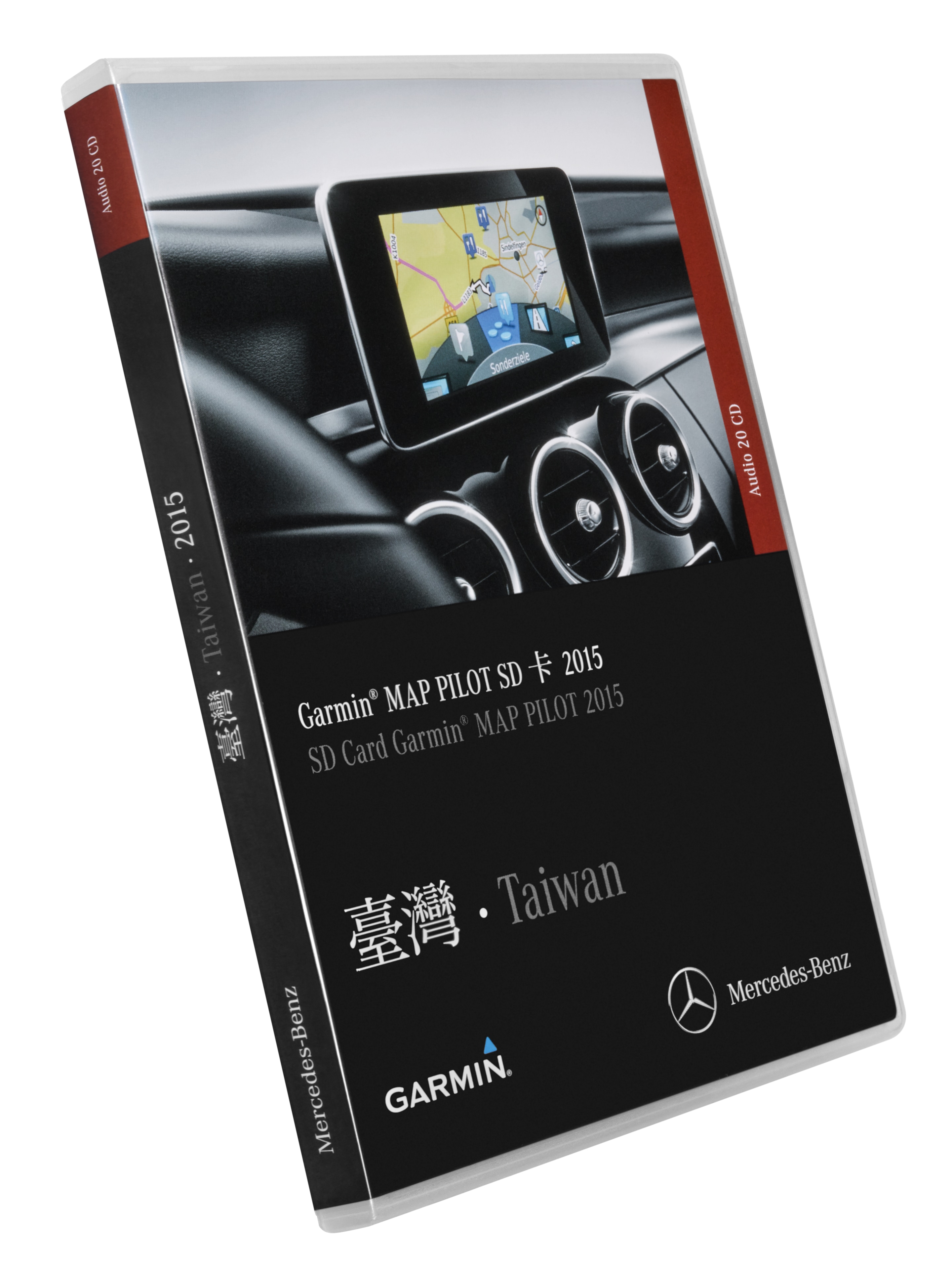 Garmin® MAP PILOT, SD karta navigačního modulu Tchaj-wan, Pro dodatečnou montáž kódu 357 (EG9), u dostupné přípravy, kód 522
