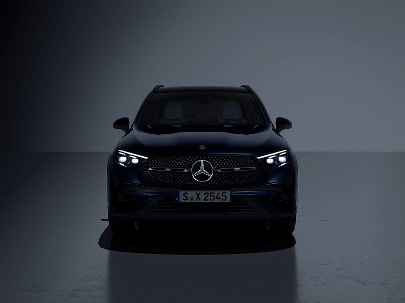 Osvětlená hvězda Mercedes, Ozdobný díl - chrom