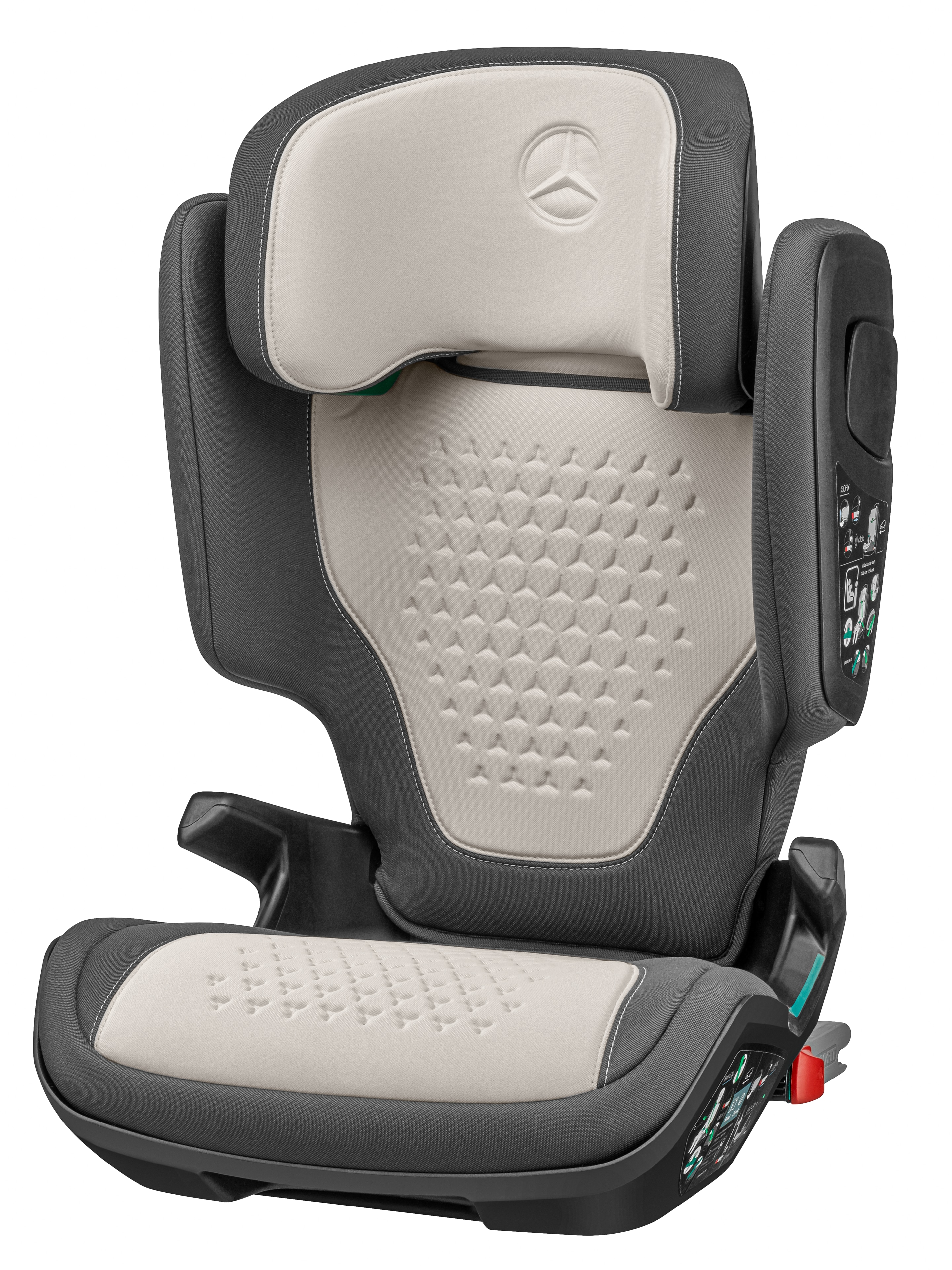 Dětská sedačka KIDFIX, M i-SIZE, ECE - anthracite / béžová