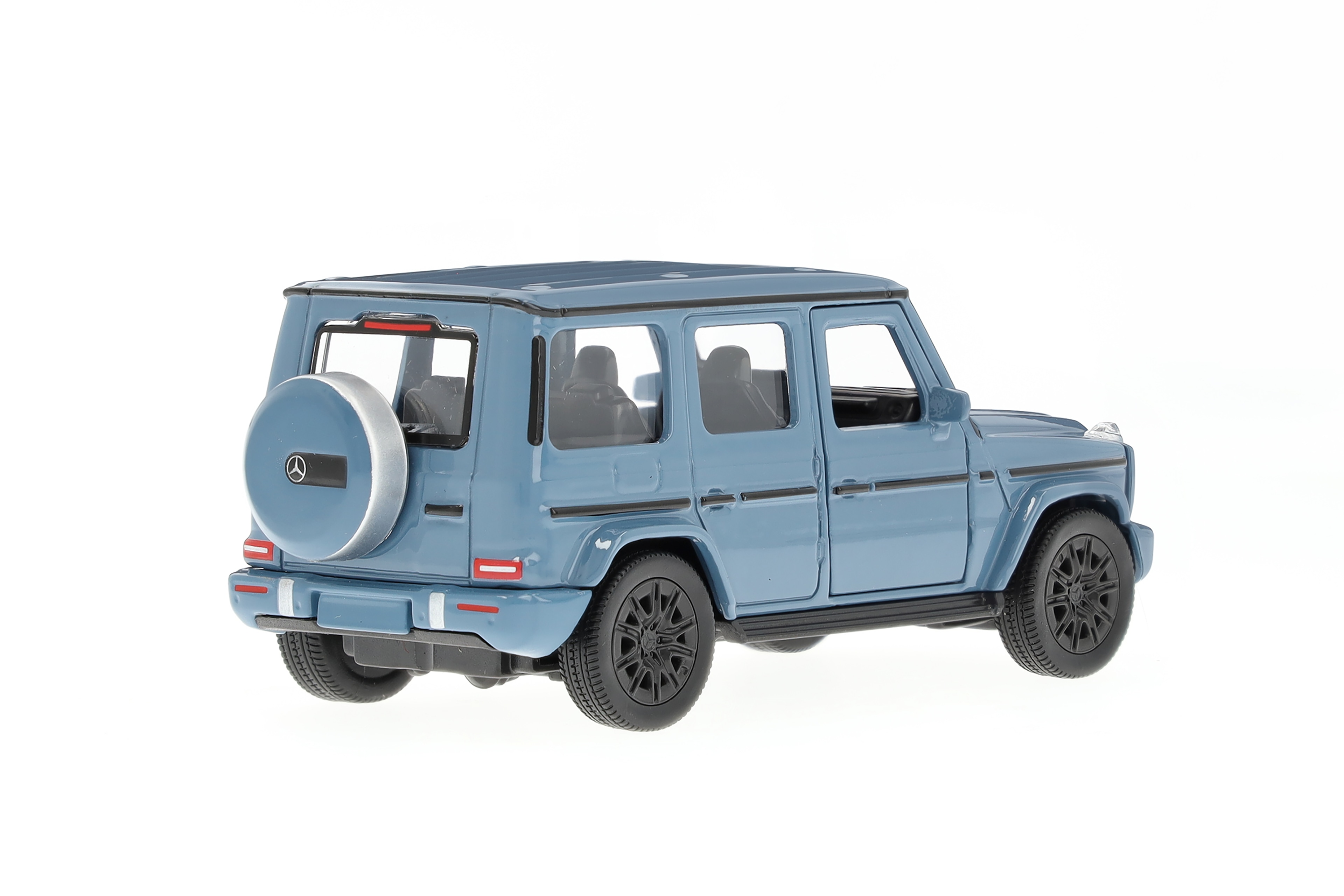 G-Class, Terénní vozidlo, W465, Zpětný tah - MANUFAKTUR modrá vintage uni, Heinrich Bauer, 1:43