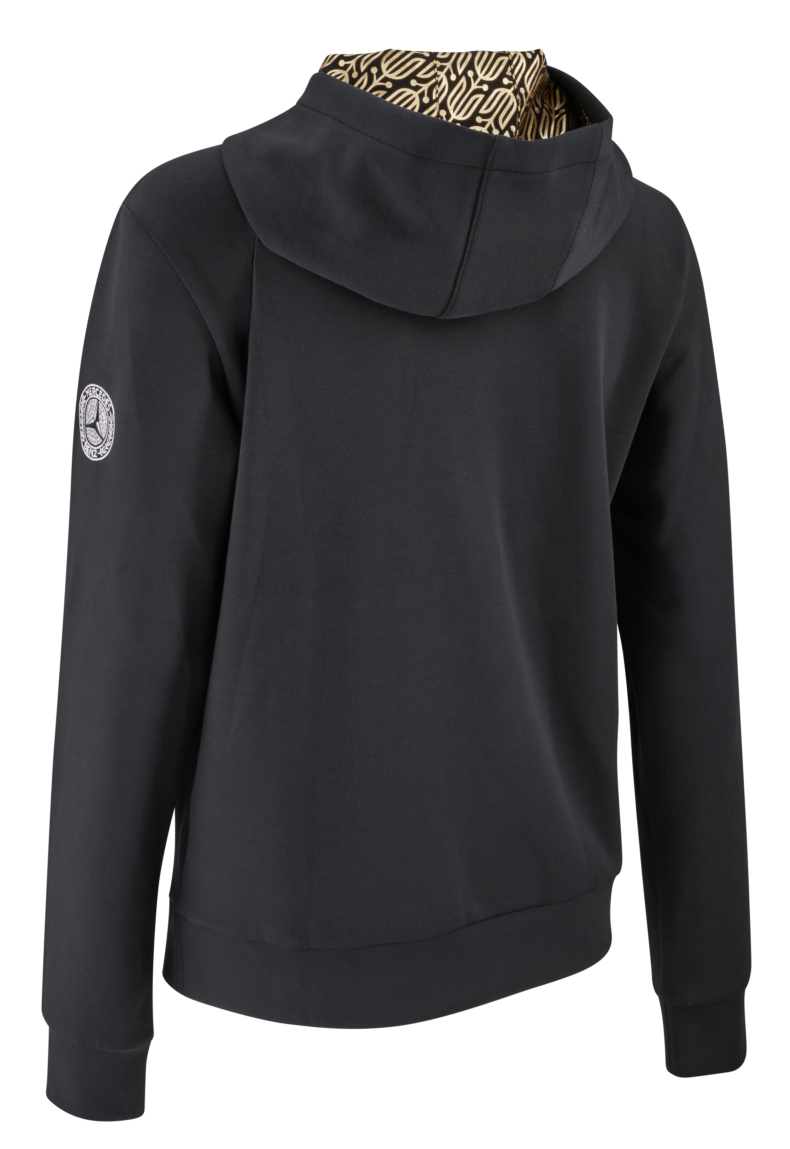 Sweathoody Damen - schwarz, XS