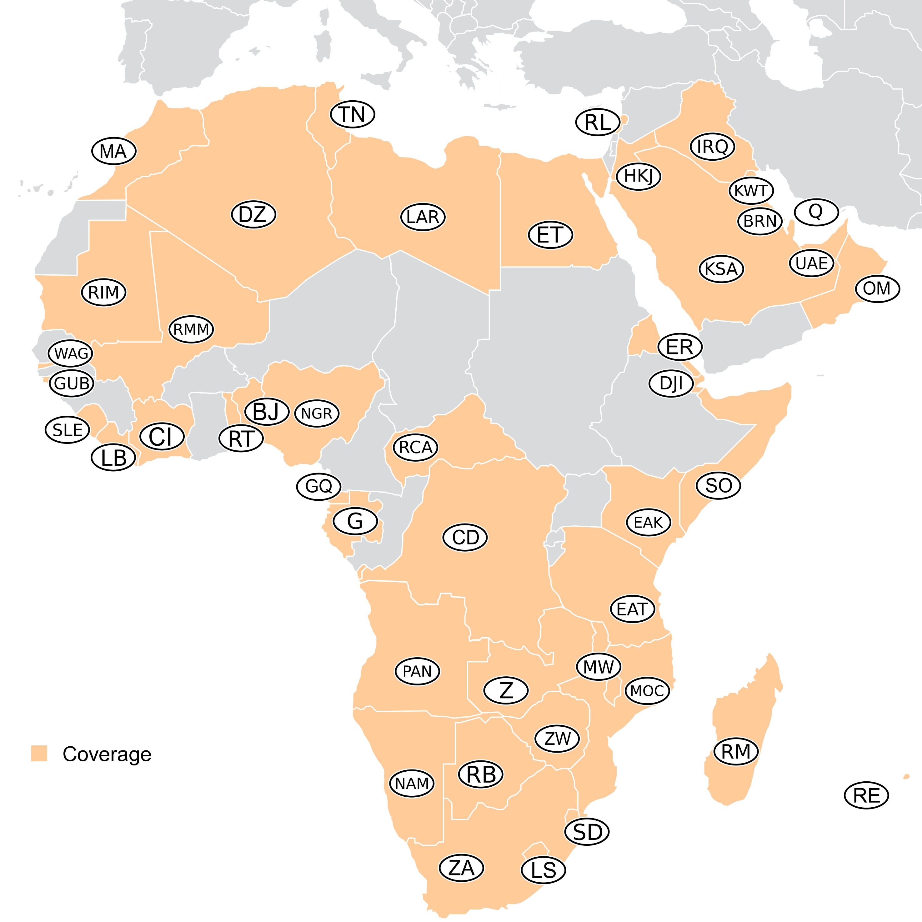 Licence k aktualizaci navigace, COMAND Online, Afrika/Blízký východ, Verze 2018 - COMAND Online, NTG5.5, Verze 4.0