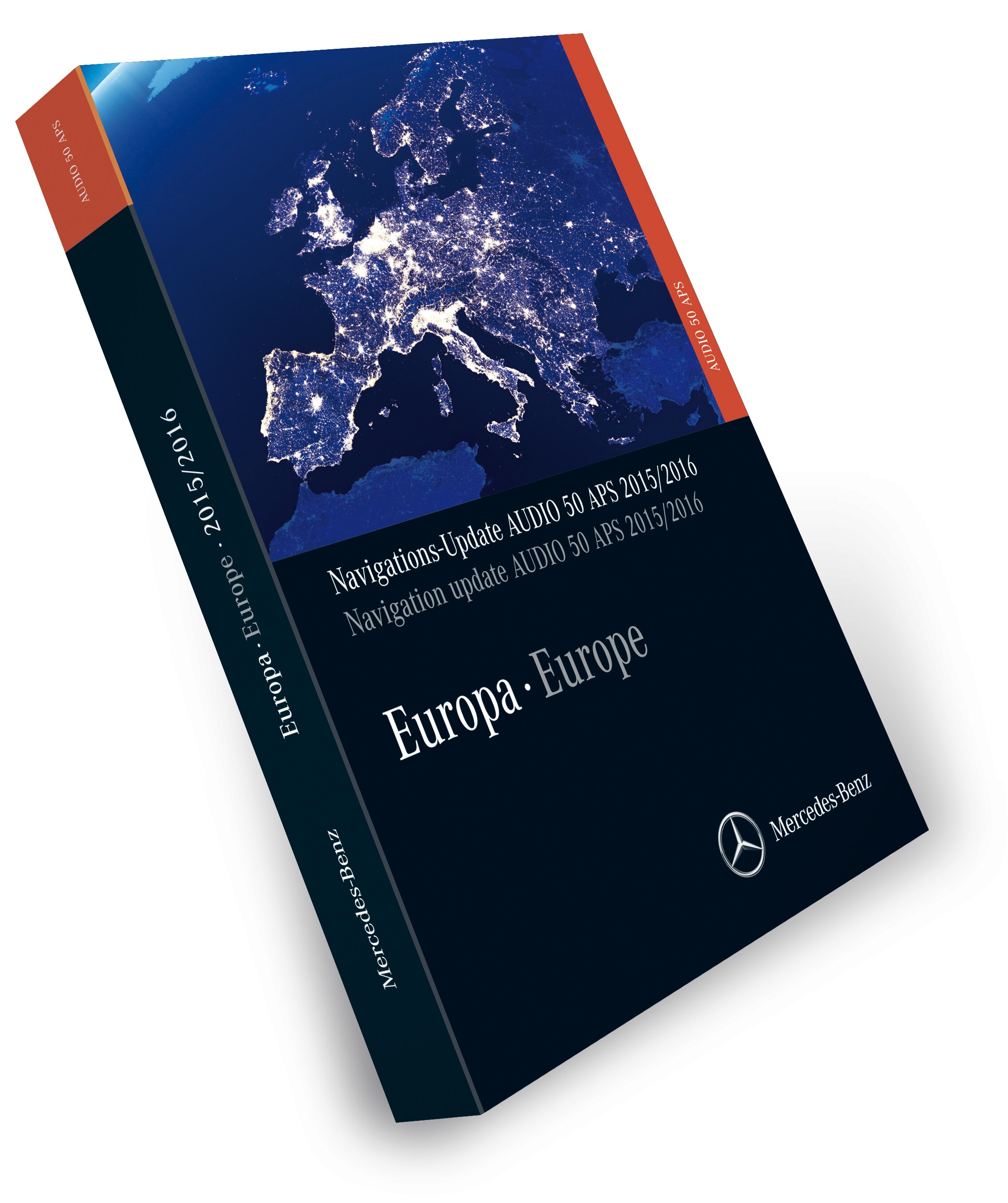 Aktualizace navigace, Audio 50 APS, Evropa, Verze 2015/2016 - lososová, NTG4-212