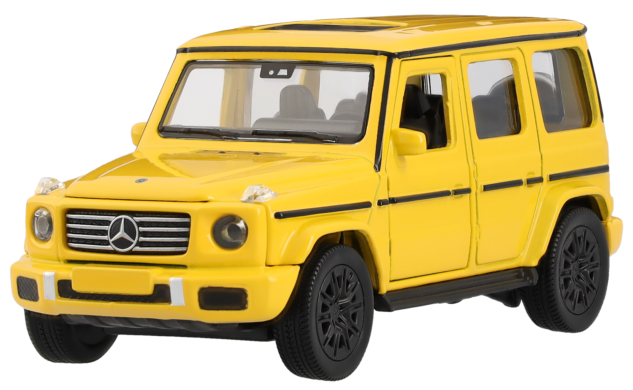 G-Class, Terénní vozidlo, W465, Zpětný tah - MANUFAKTUR sun yellow uni, Heinrich Bauer, 1:43