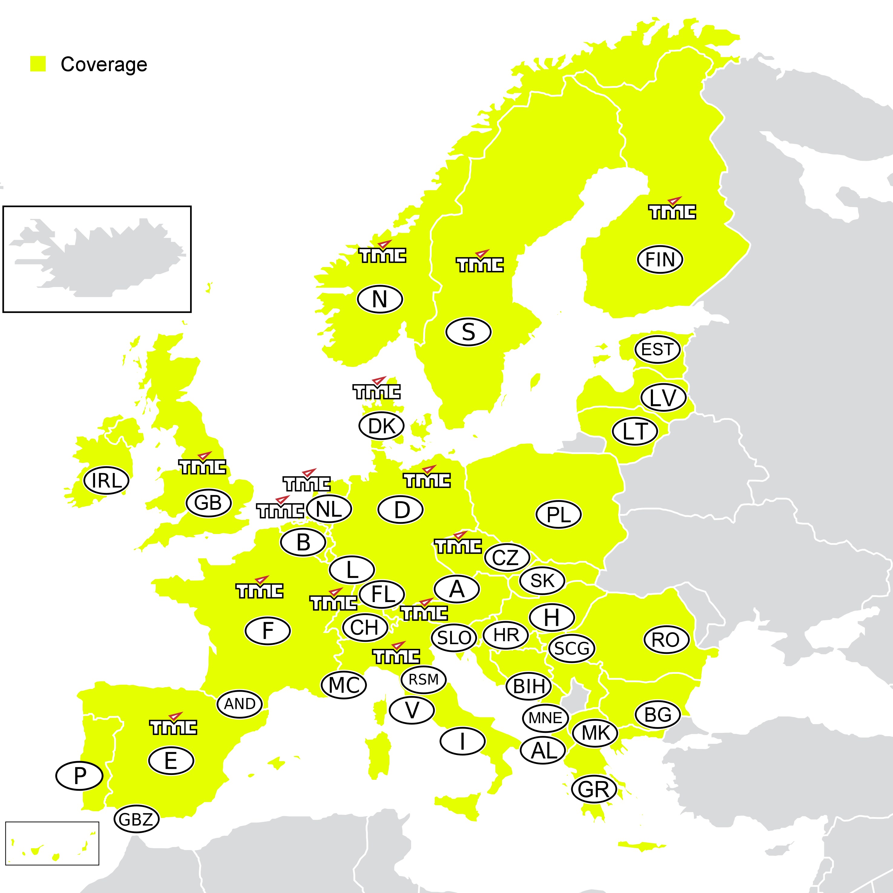 Aktualizace navigace, COMAND APS, Evropa, Verze 2016/2017 - citrusově žlutá, NTG2.5