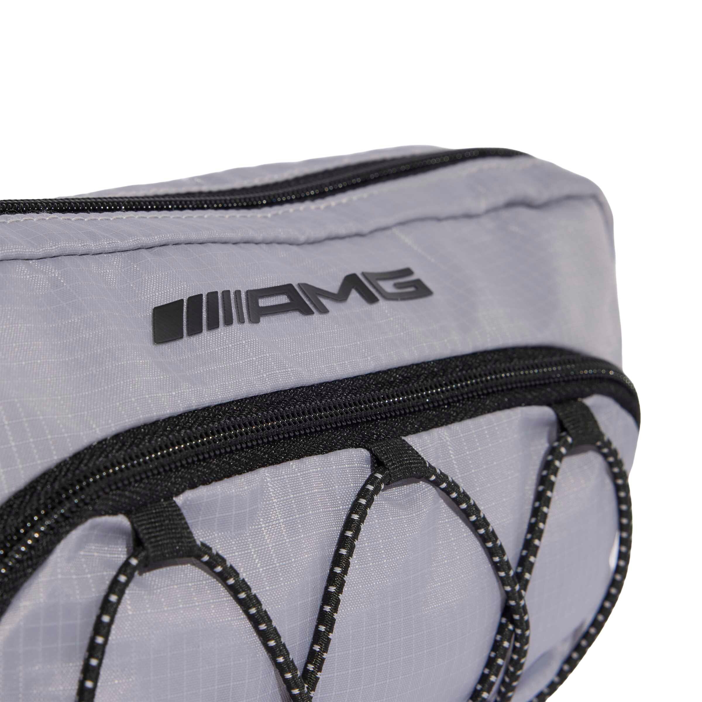 Ledvinka AMG - šedá, Polyester (recyklovaný), adidas