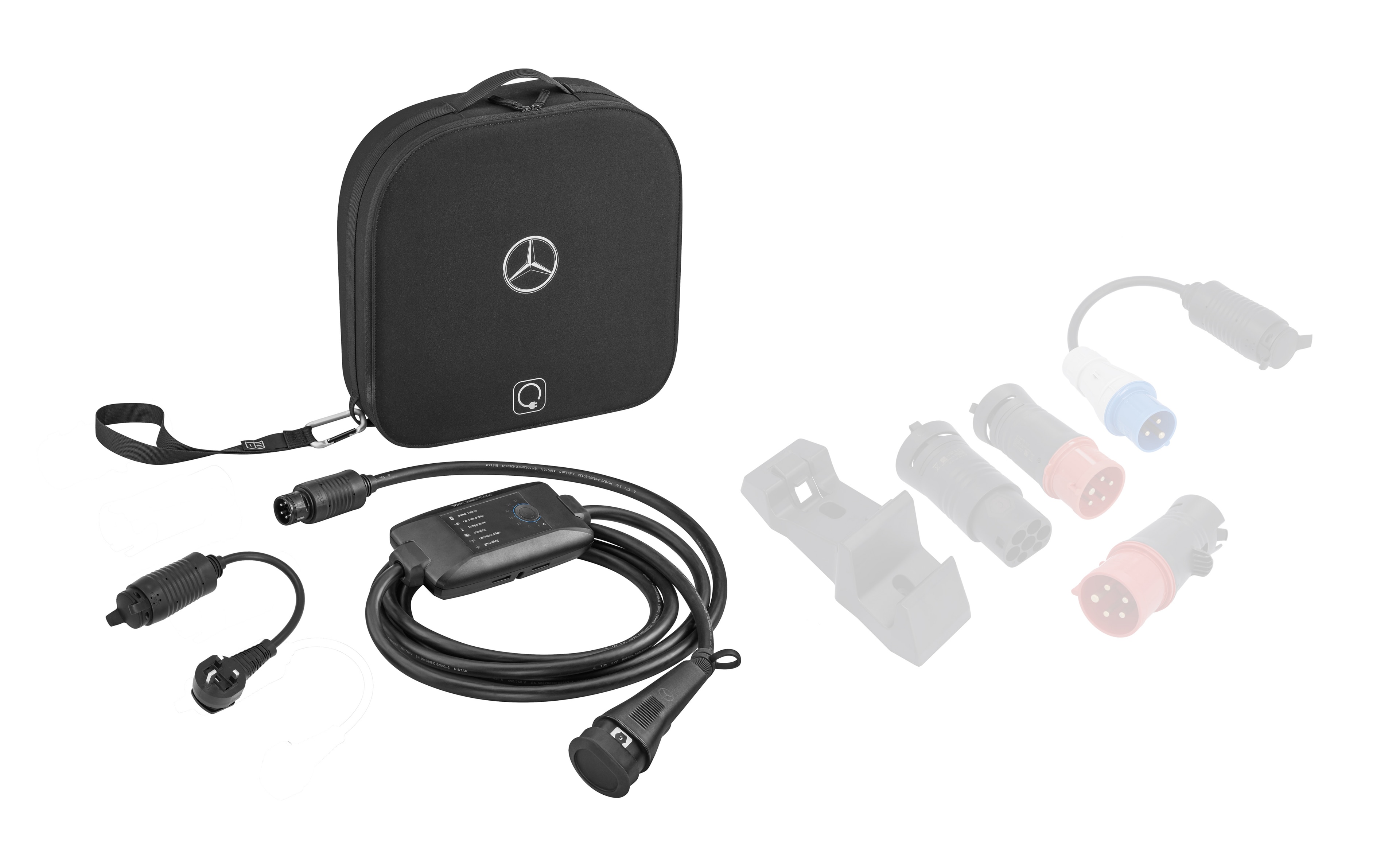 Flexibilní nabíjecí systém Pro, Sada UK, Wallbox - Plast, černá, LL/RL