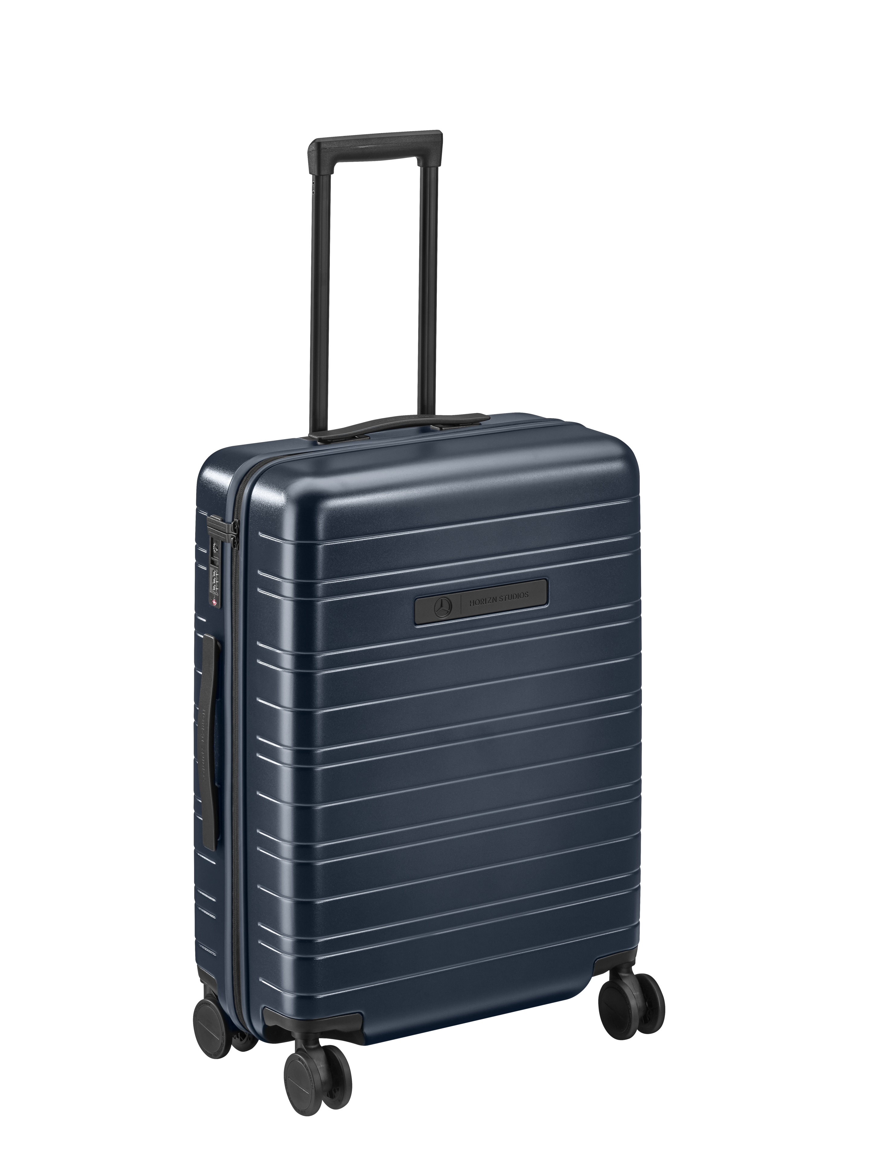 Kufřík, H6 - tmavě modrá, Polykarbonát / Polyester, HORIZN STUDIOS, 65,5 l