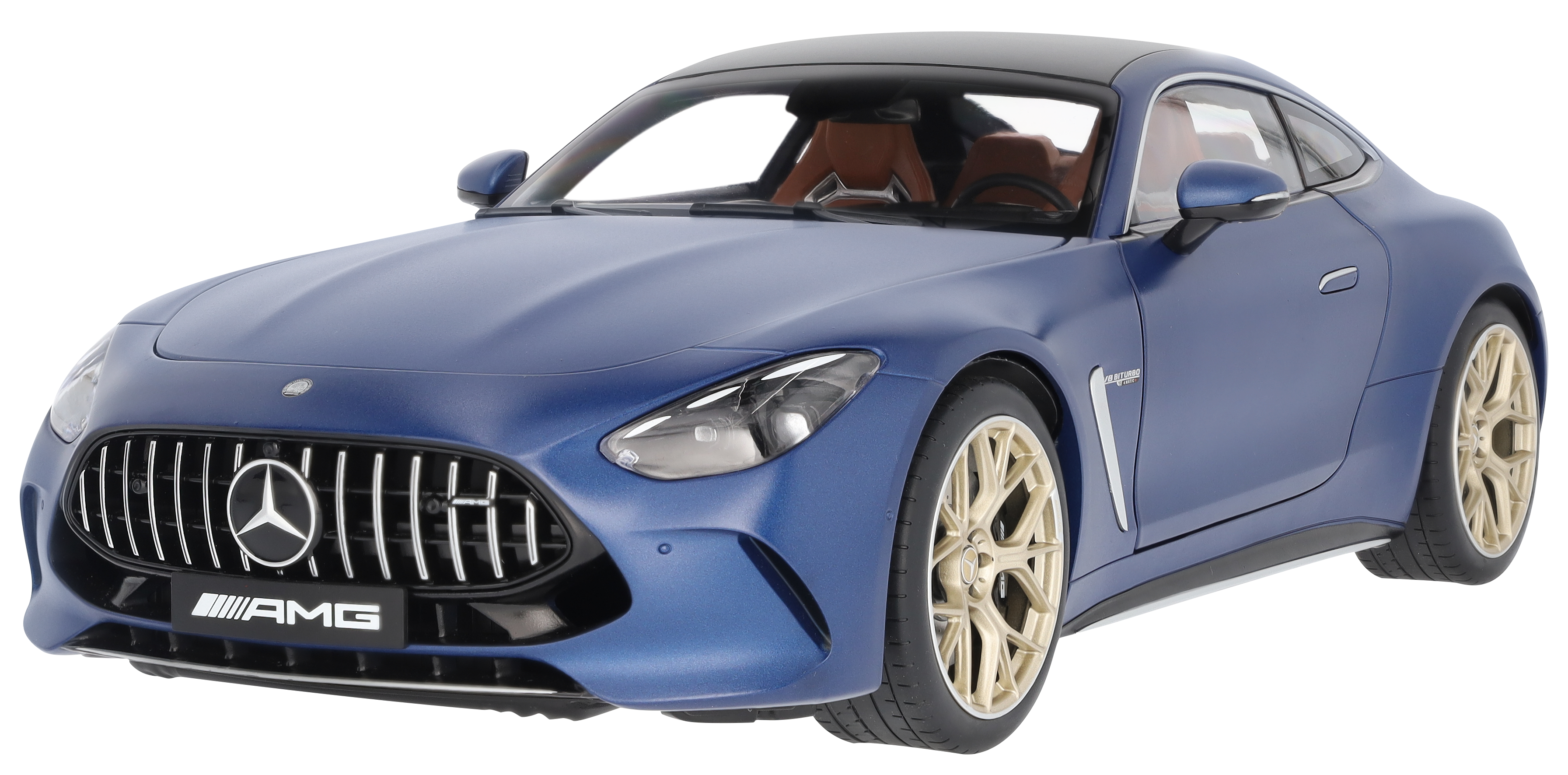 Mercedes-AMG GT 63 4MATIC+ - MANUFAKTUR modrá spectral magno, NZG, 1:12