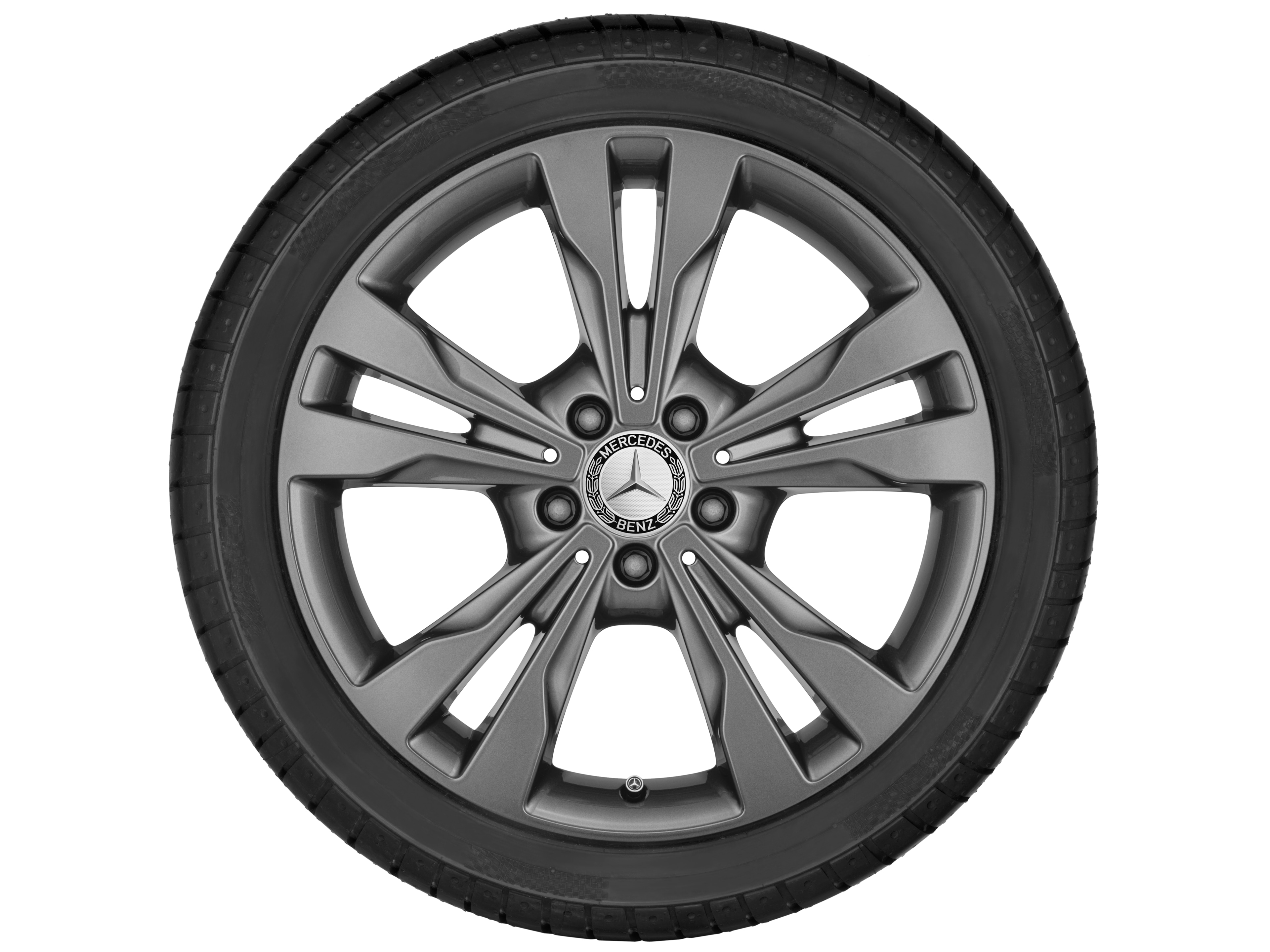 Kolo s 5 dvojitými paprsky, 45,7 cm (18 palce) - 7,5 J x 18 ET 52, tremolit metalický, lakované