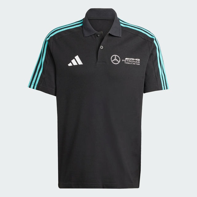 Pánské triko polo, Mercedes-AMG F1 - černá, M