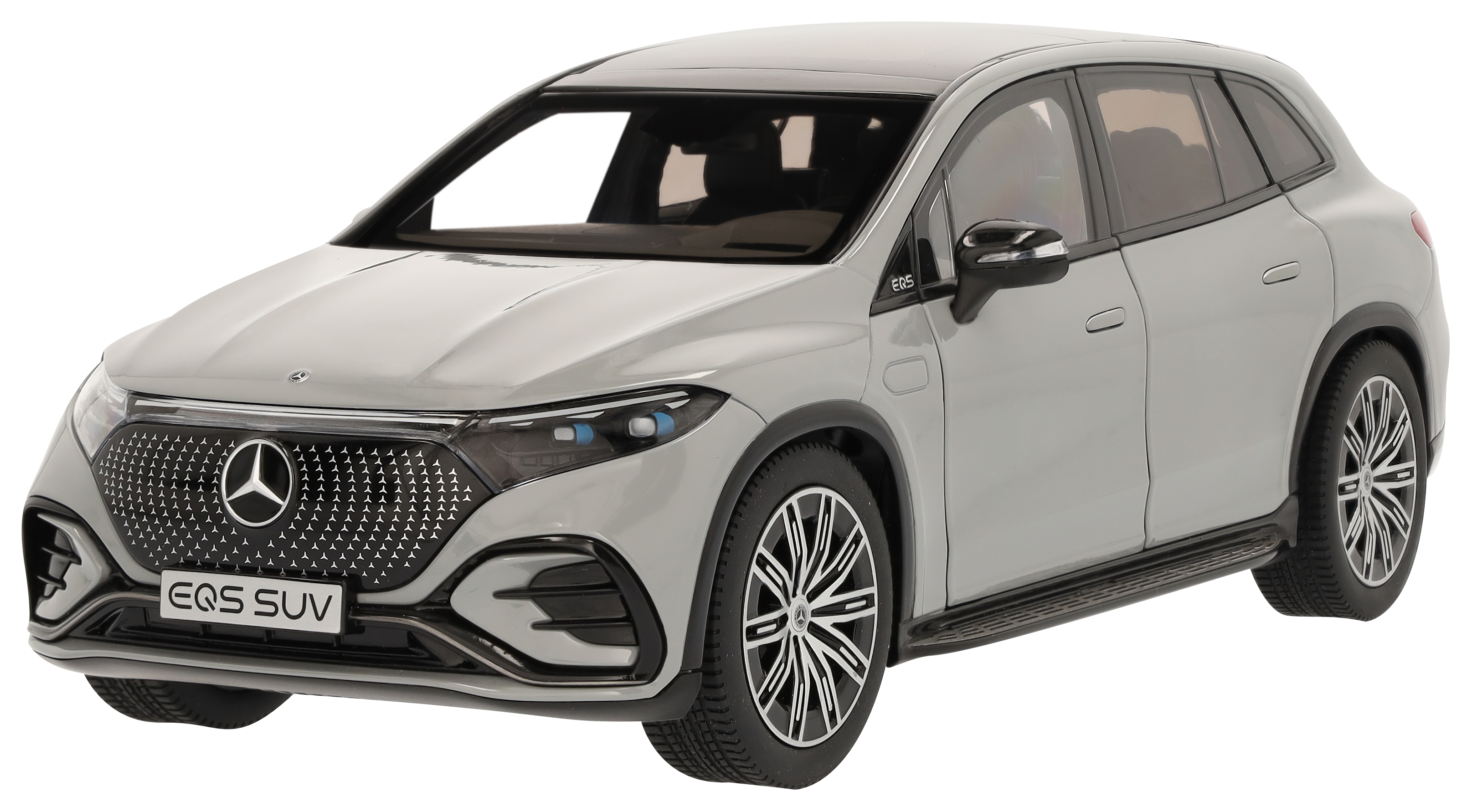EQS SUV, AMG Line, X296 - MANUFAKTUR šedá alphin uni, NZG, 1:18