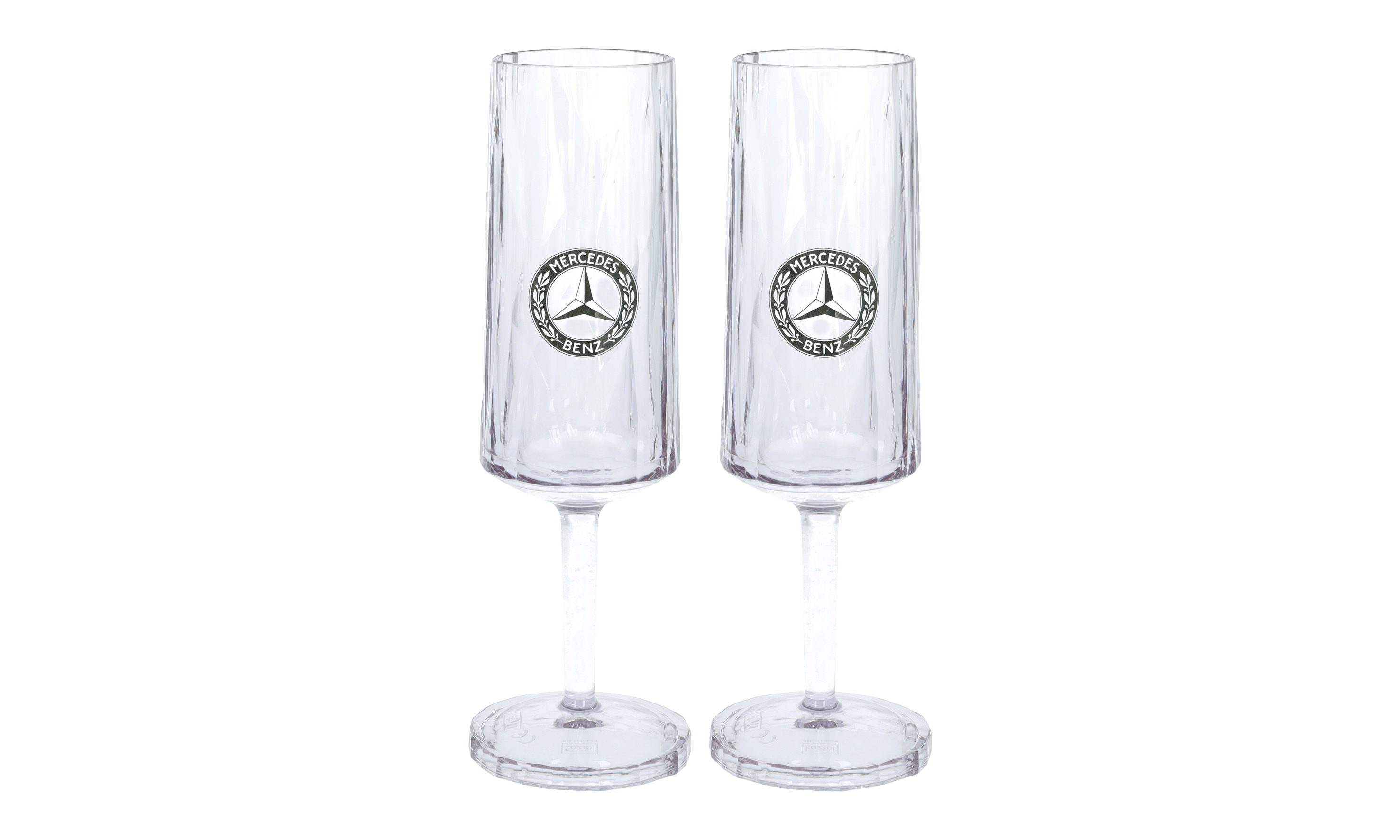 Sada Superglass, 4dílná sada - transparentní, PETG, 2 x 100 ml, 2 x 250 ml, koziol