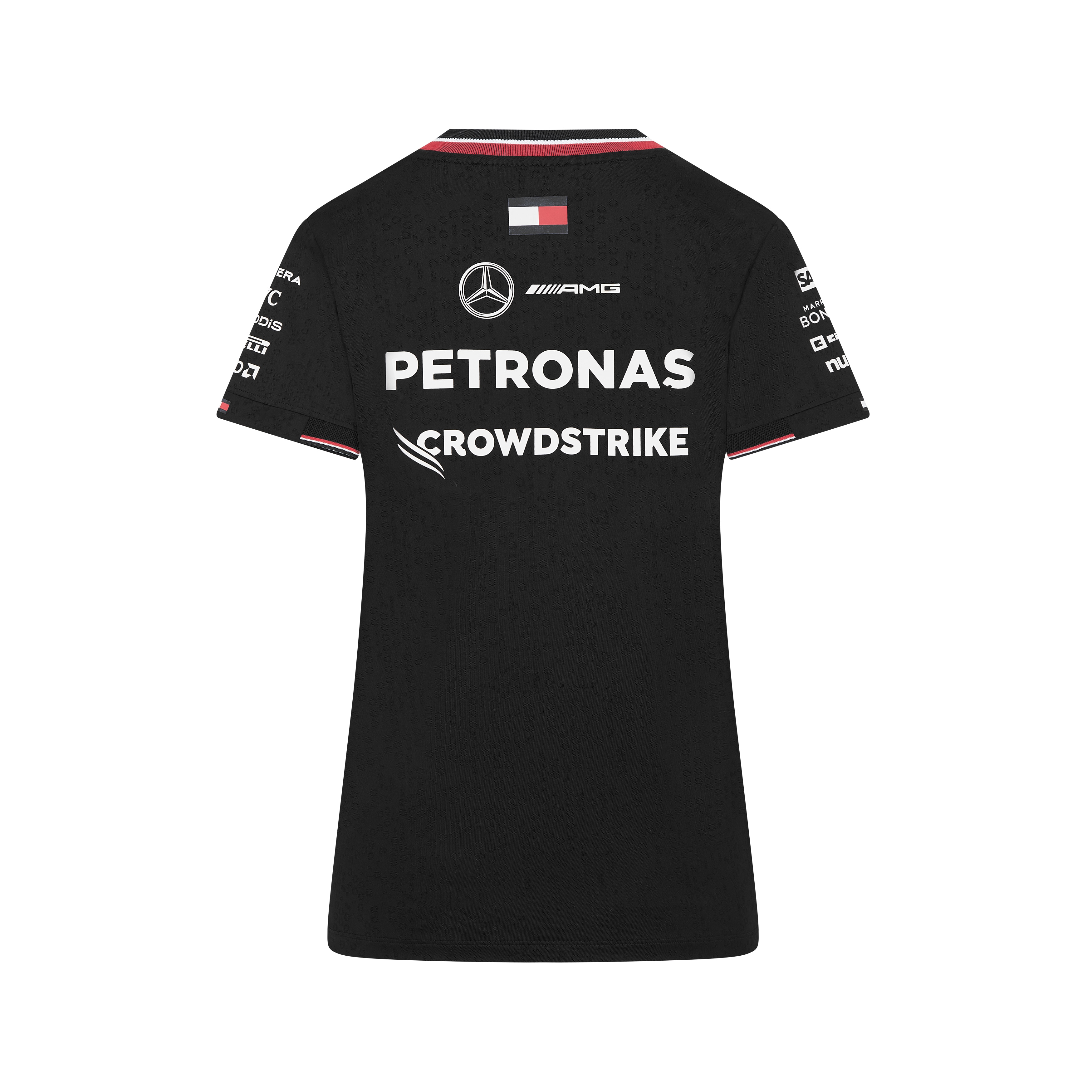 T-Shirt Damen, Fahrer, Mercedes-AMG F1 - schwarz, L