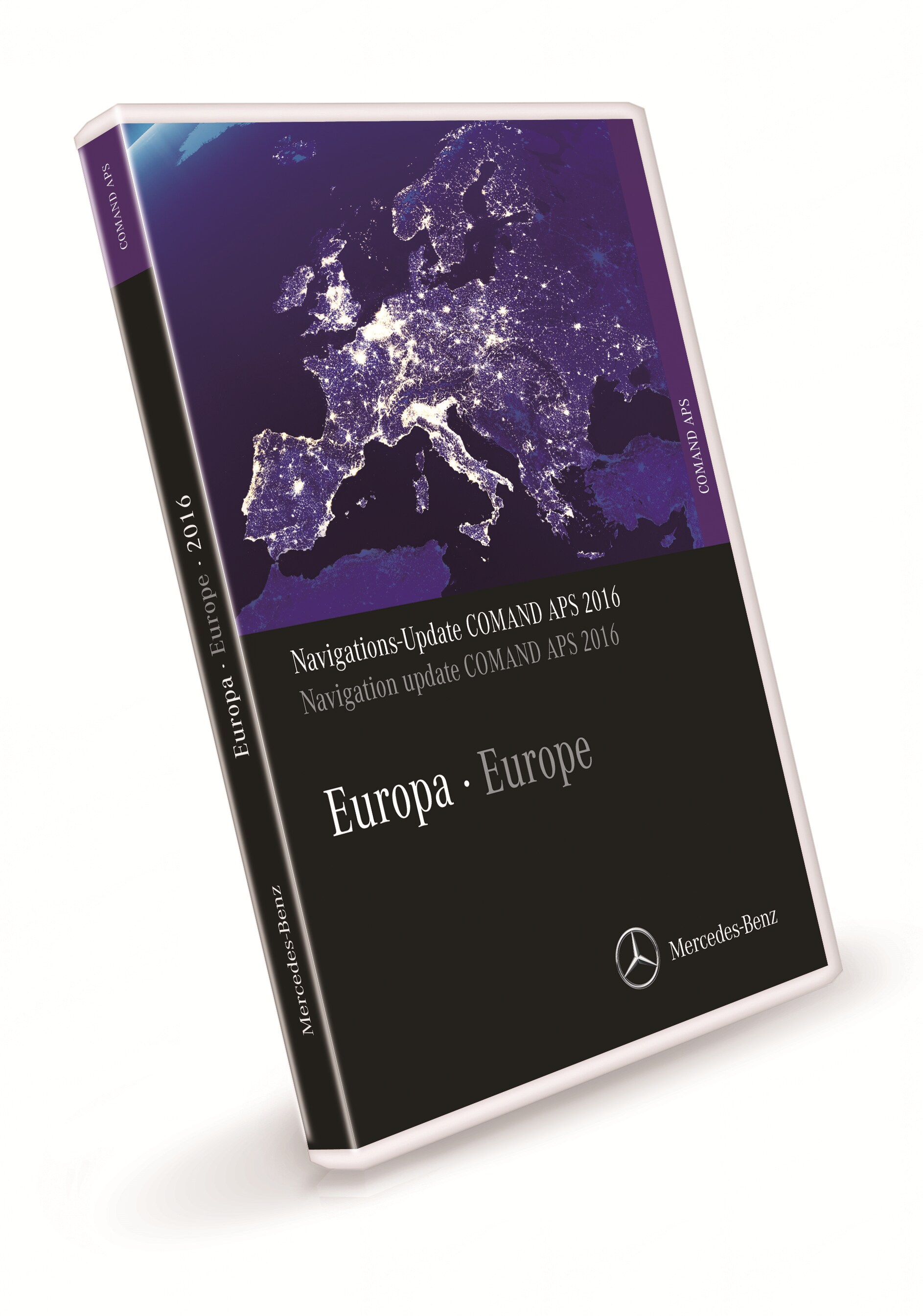 Navigační DVD, COMAND APS, Evropa, Verze 2016/2017 - fialová, NTG4-204