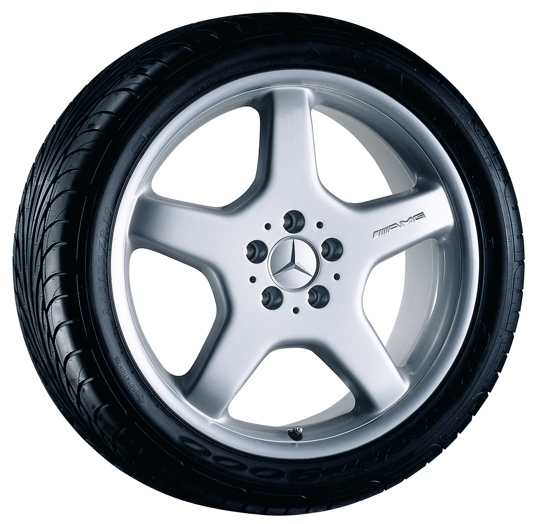 Kolo AMG s 5 paprsky, 48,3 cm (19 palců)
