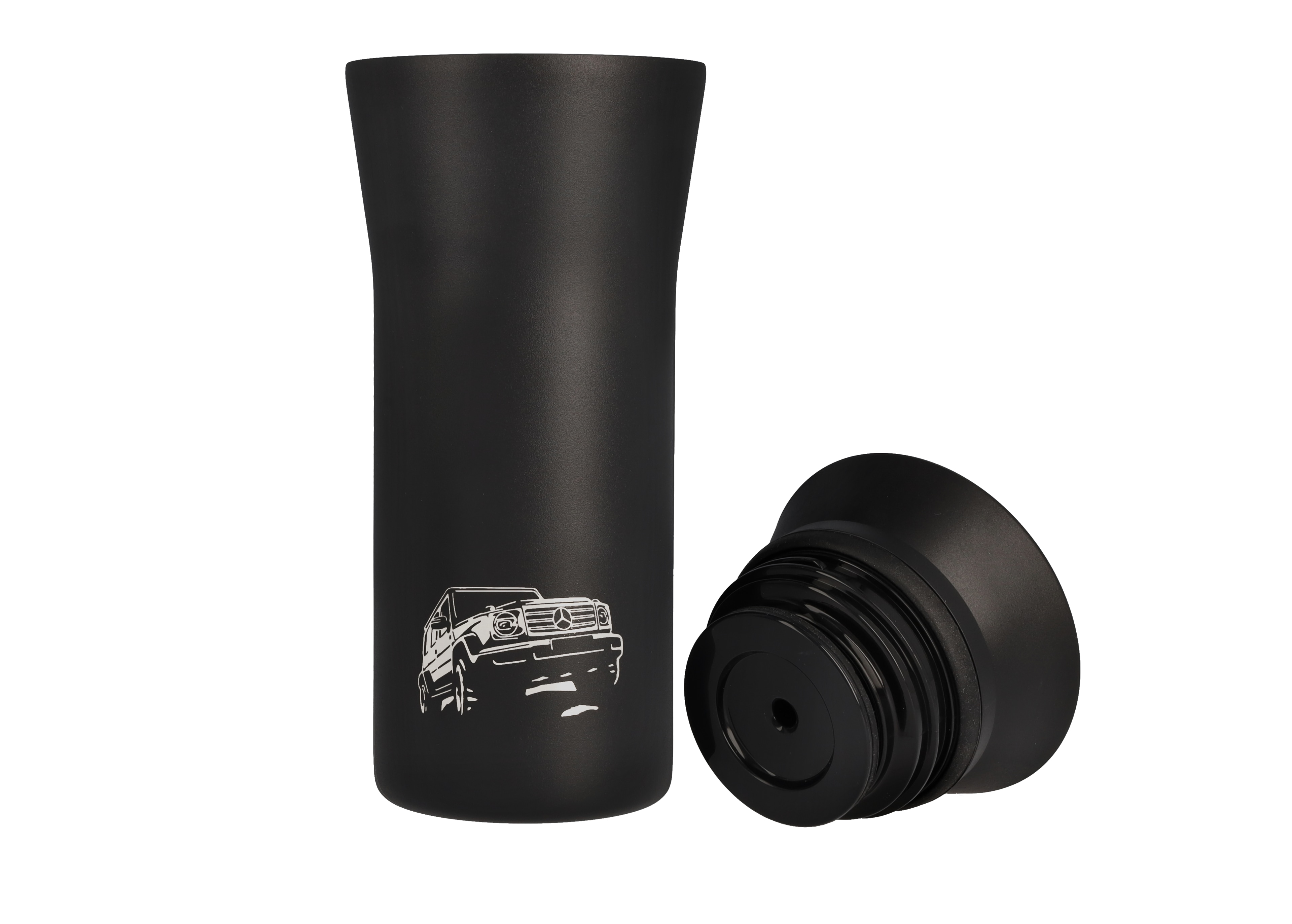 Cestovní hrnek, G-Class - černá, Nerezová ocel / plast, eva solo, 350 ml