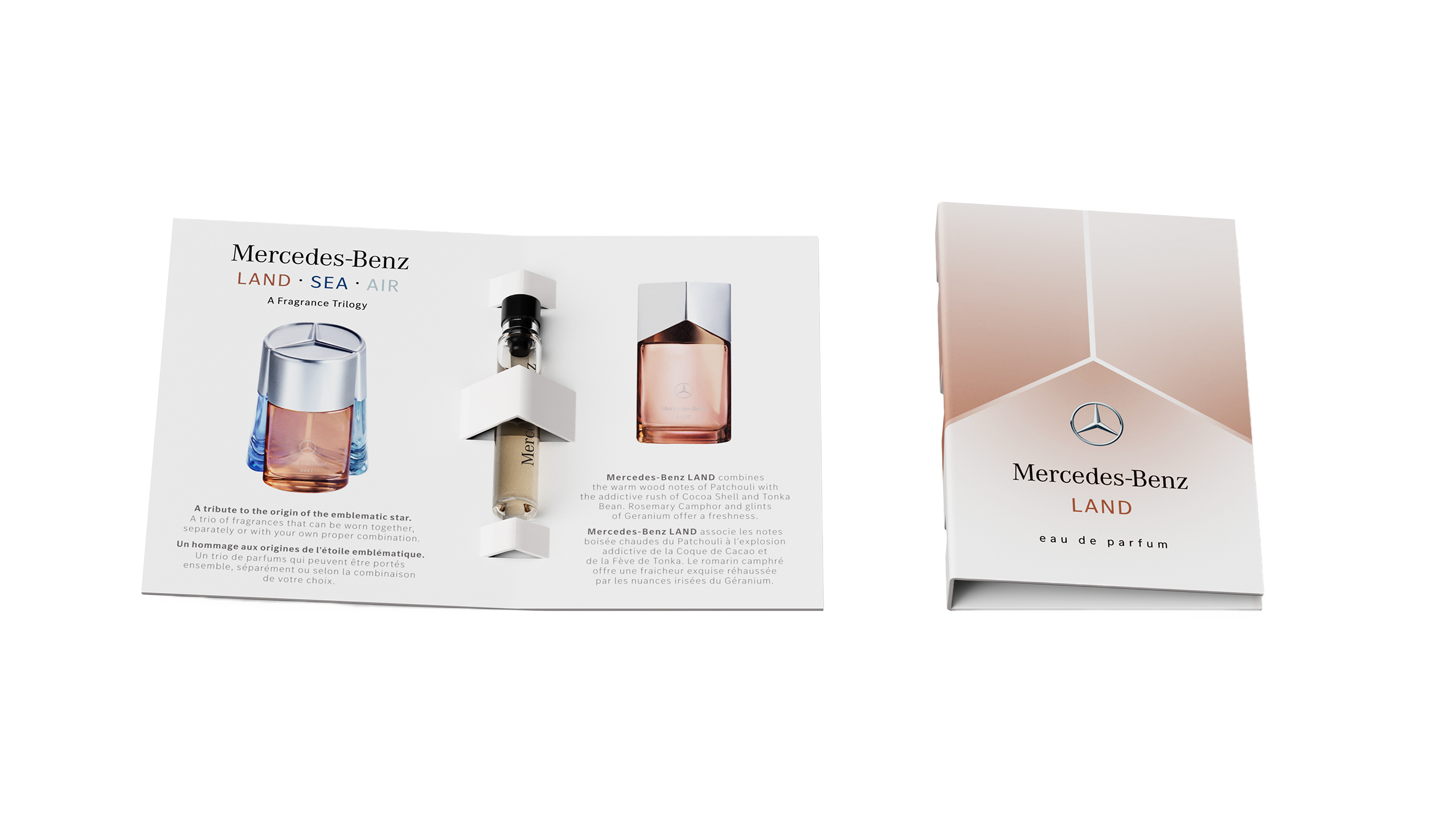 LAND, EdP, Vzorky produktů, Sada 12 dílů - pro muže, INCC, 1,5 ml