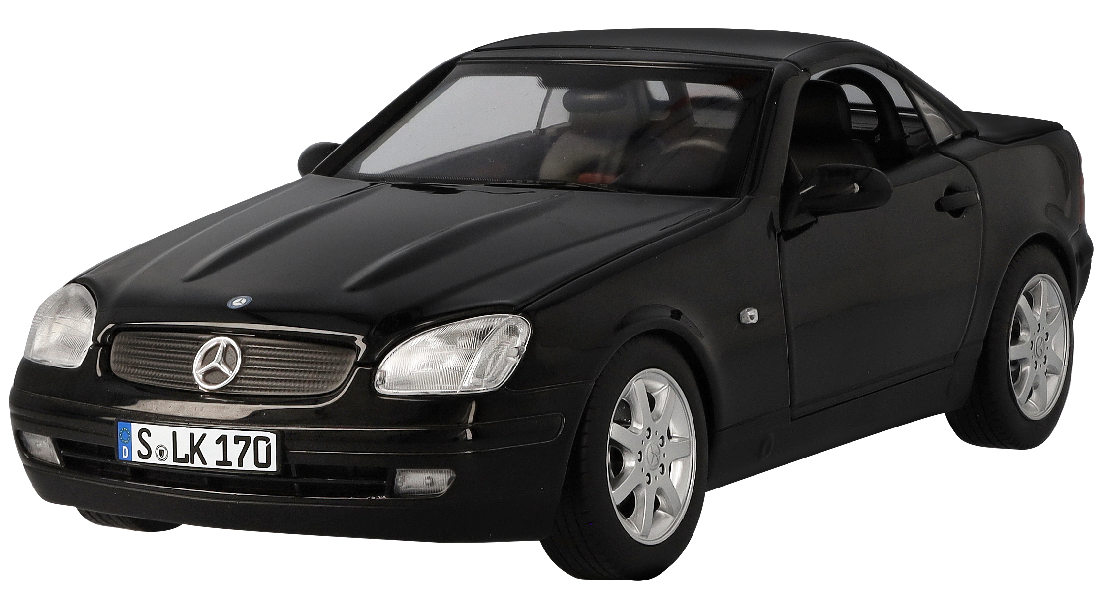 SLK 200 Roadster R170 (1996-2000) - černá, Norev, 1:18