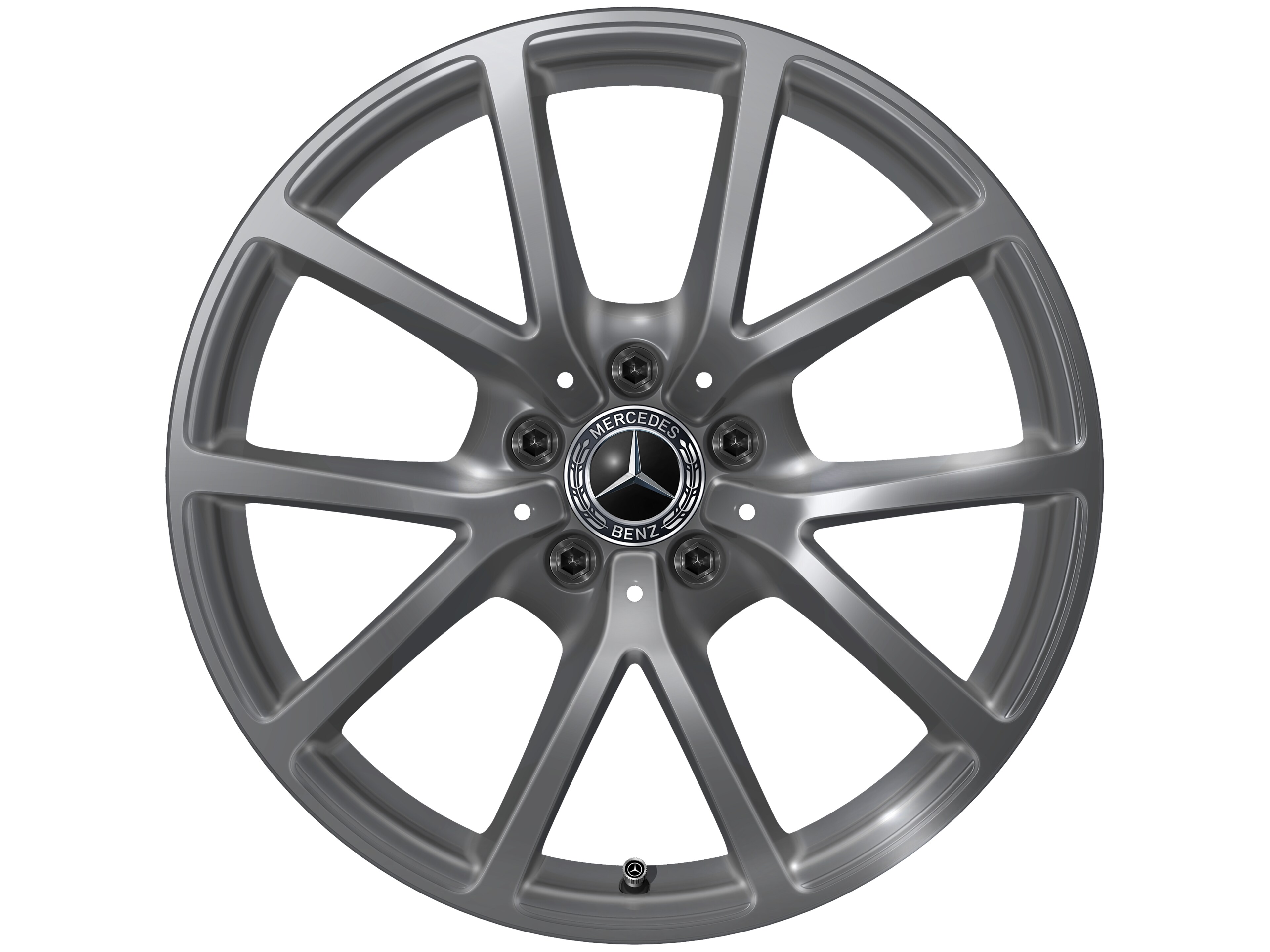 Kolo s 10 paprsky, 45,7 cm (18 palce) - 8 J x 18 ET 44,9, tremolit metalický