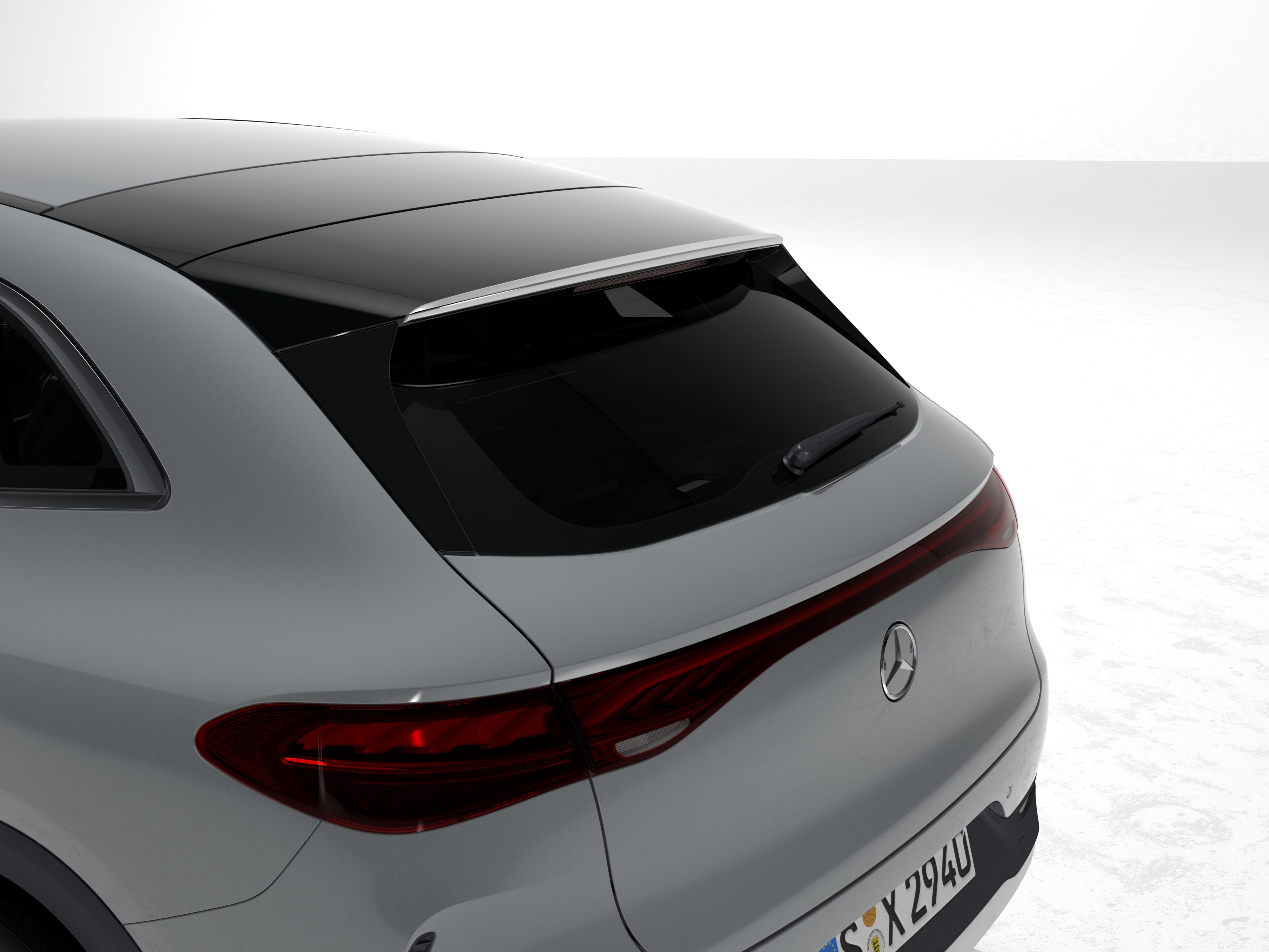 Střešní spoiler - plast, chromované, chromované