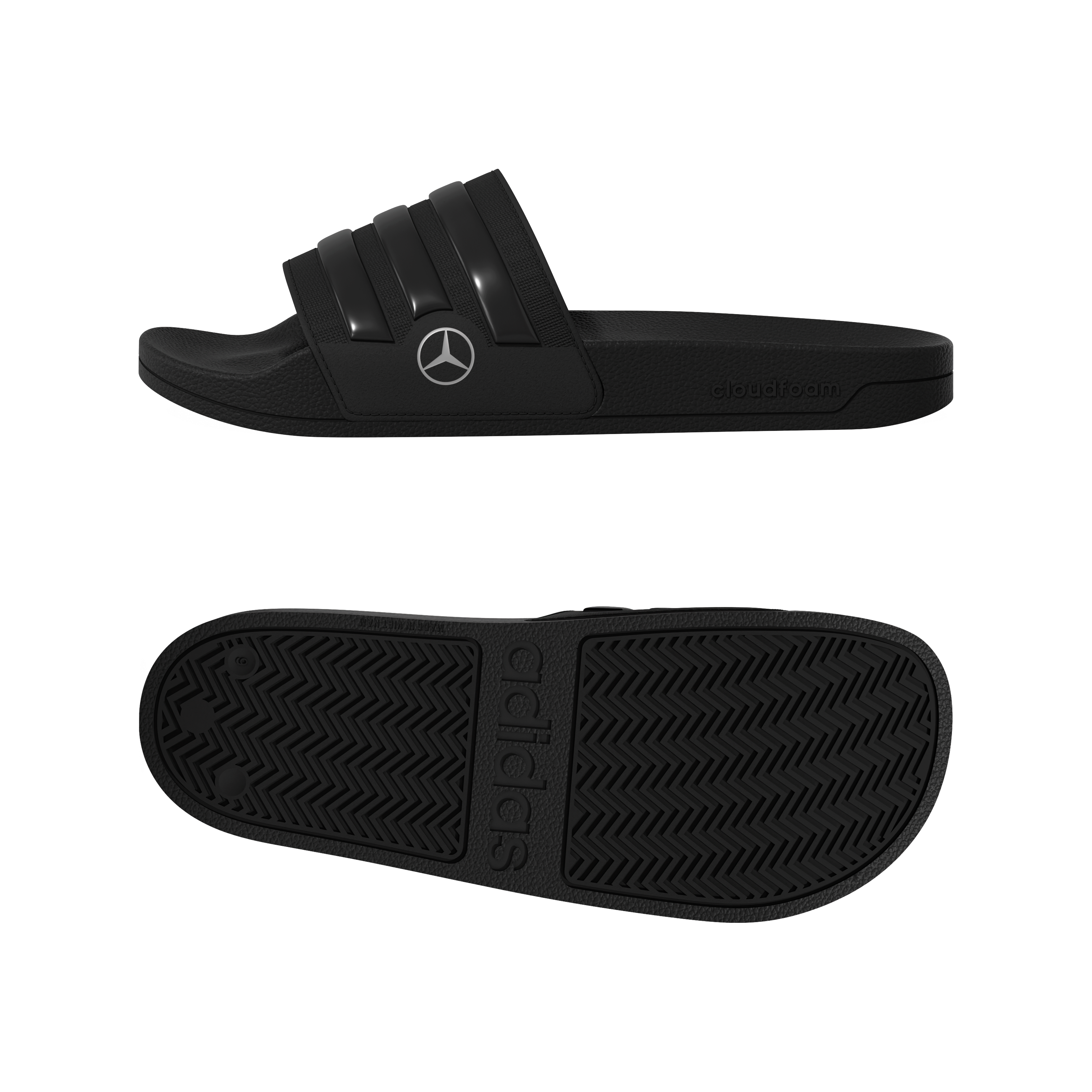 Plážová obuv, Adilette - černá, 5, adidas