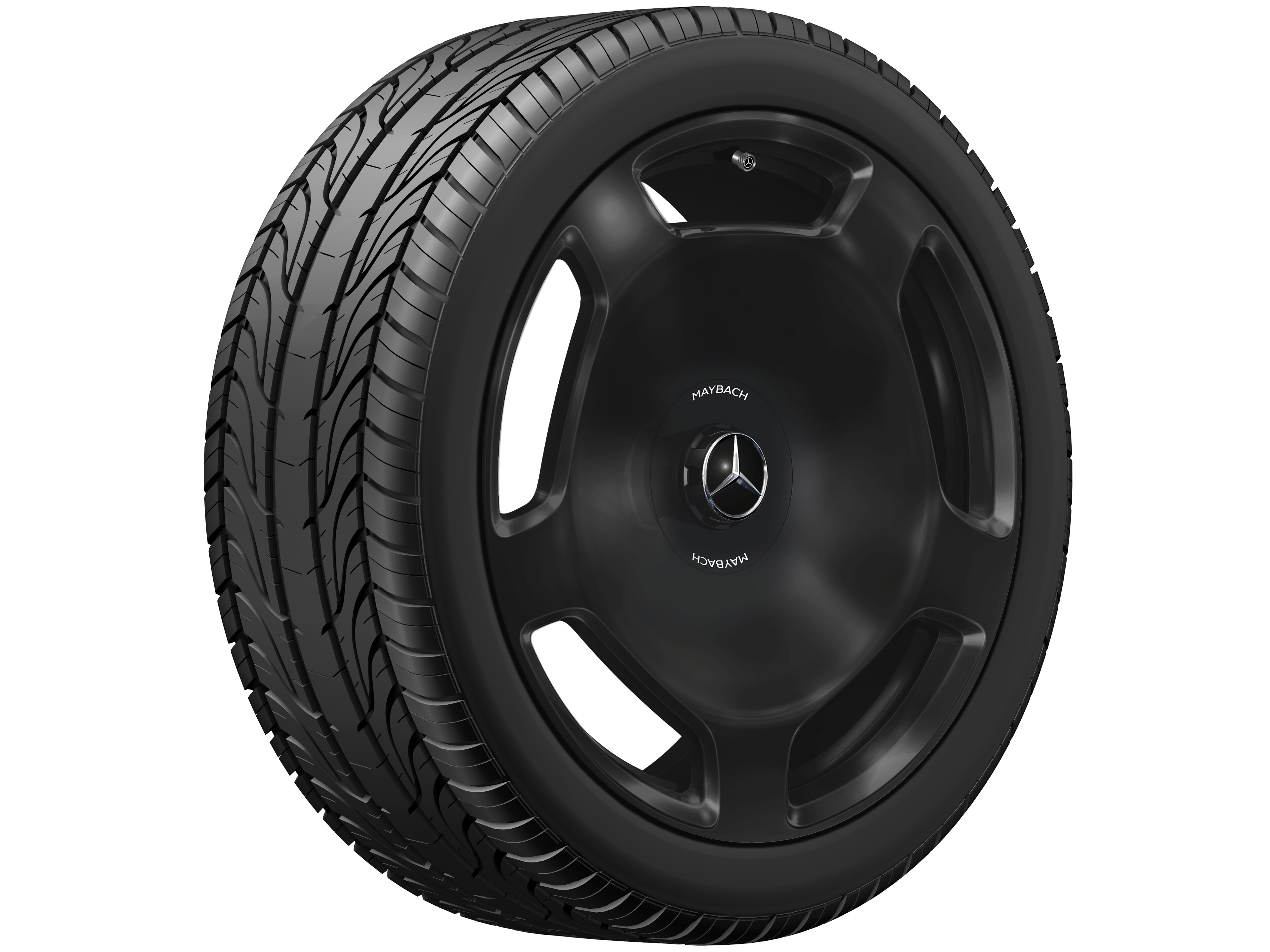 Kolo s 5 otvory, 50,8 cm (20 palců) - 9 J x 20 ET 34, černá, lakované