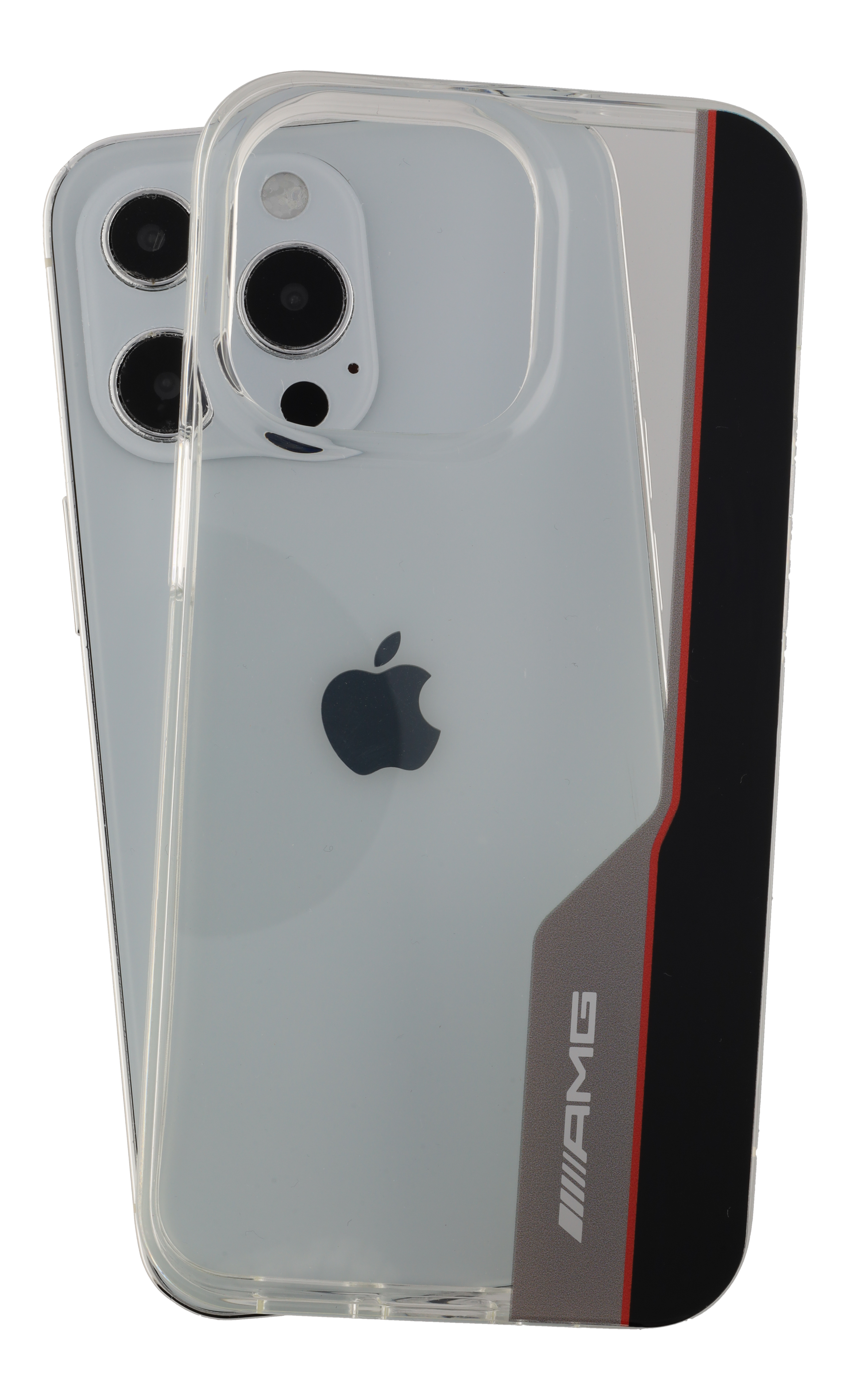 AMG Hülle für iPhone® 13 Pro - transparent, Polycarbonat / TPU