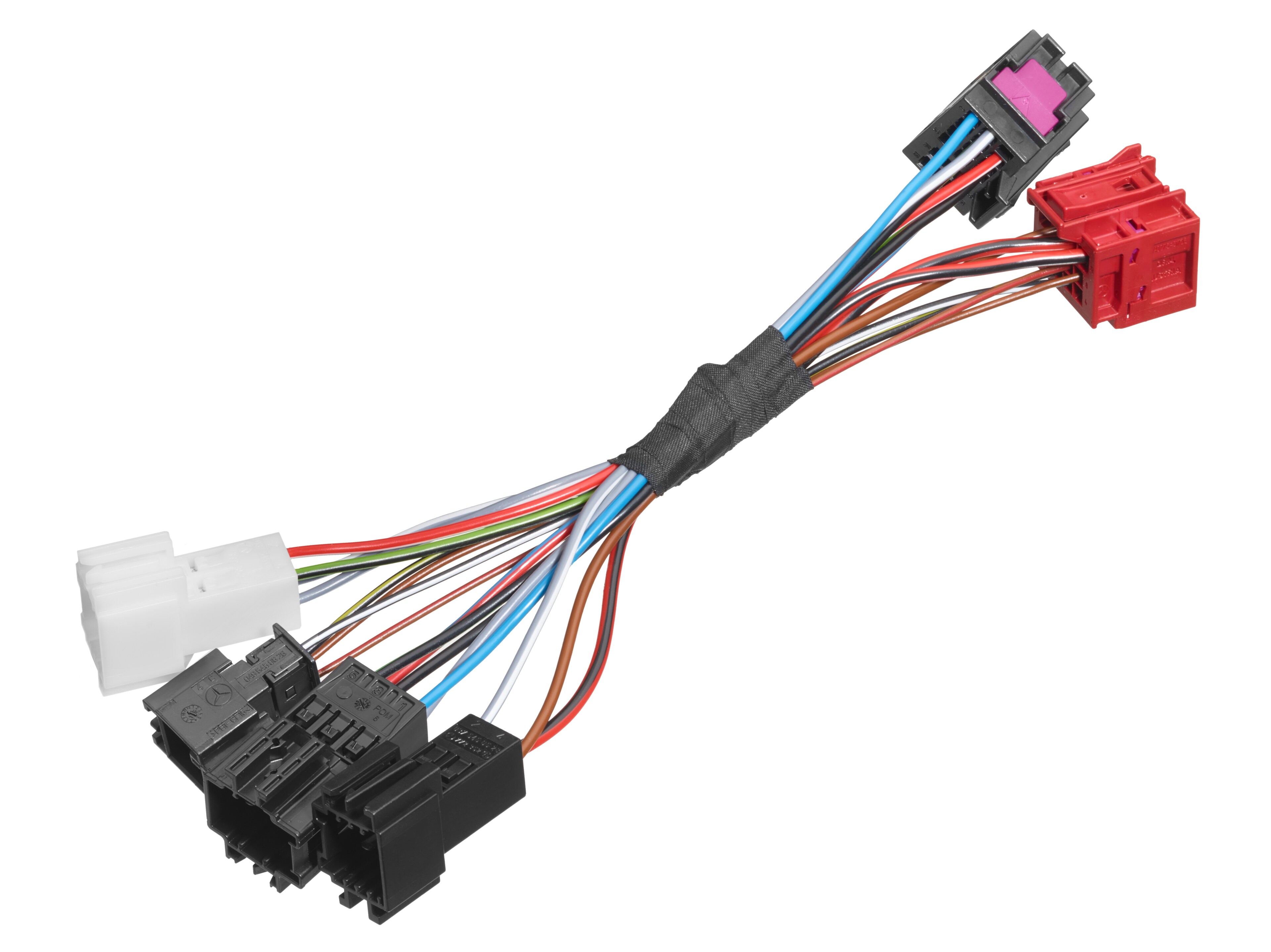 Elektrická sada pro tažné zařízení, Sada vedení adaptéru, LED - černá