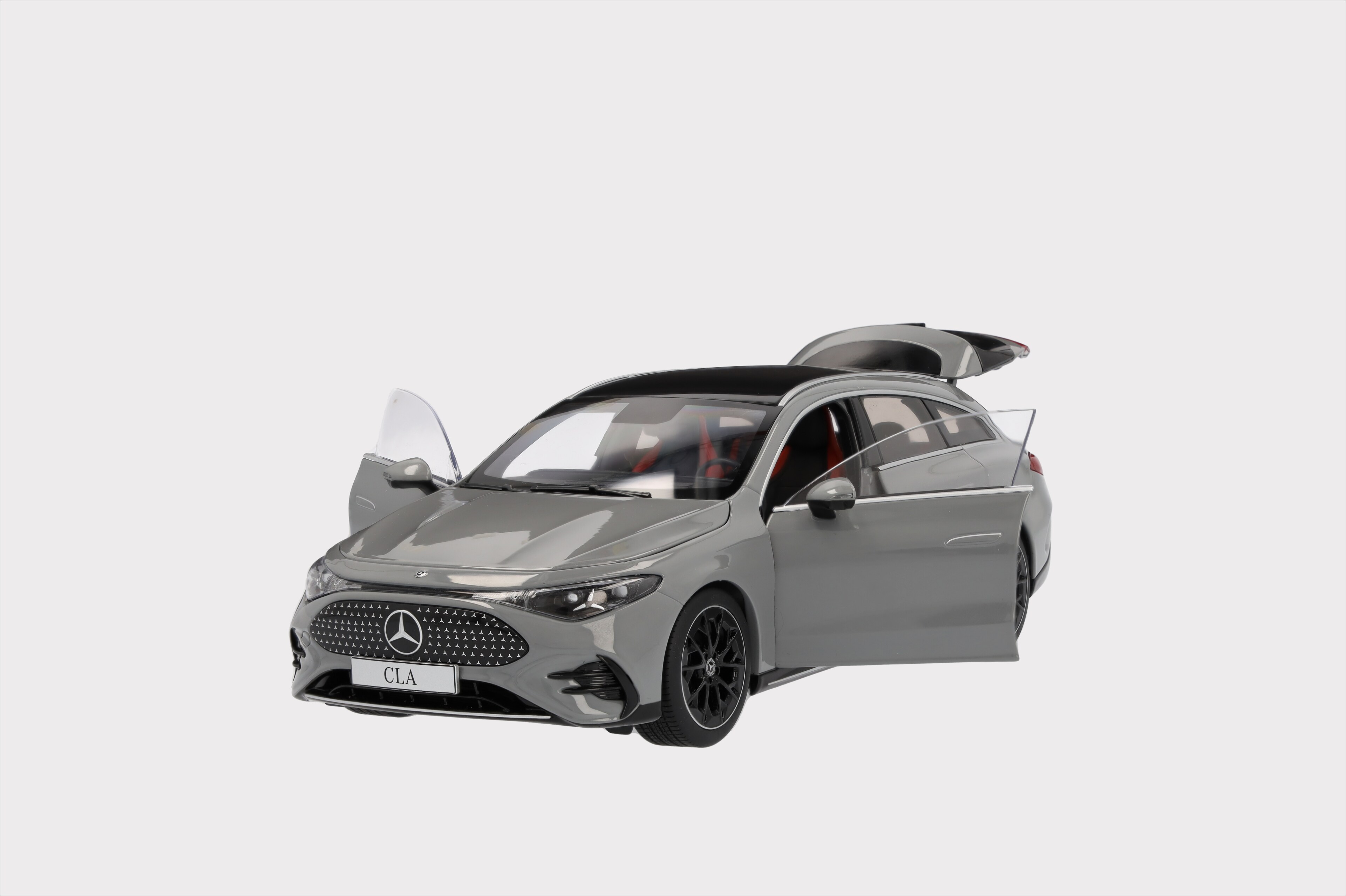 CLA, Shooting Brake, X174 - MANUFAKTUR šedá alphin uni, NZG, 1:18