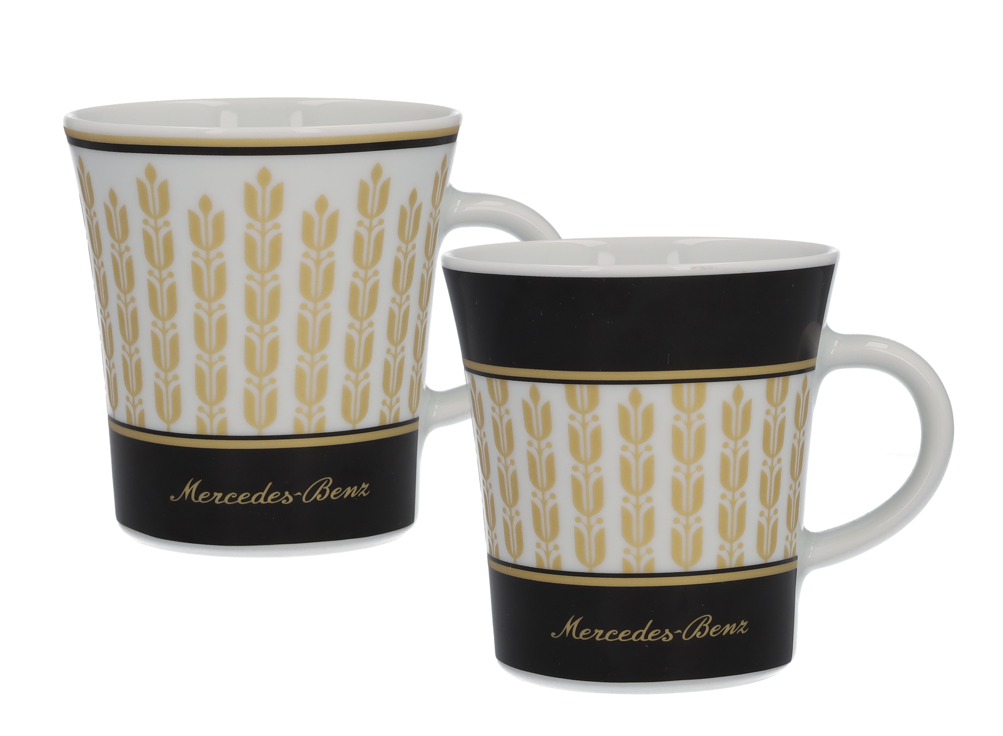 Hrnky na kávu - černá / bílá / zlaté barvy, porcellain, 300 ml, Kahla