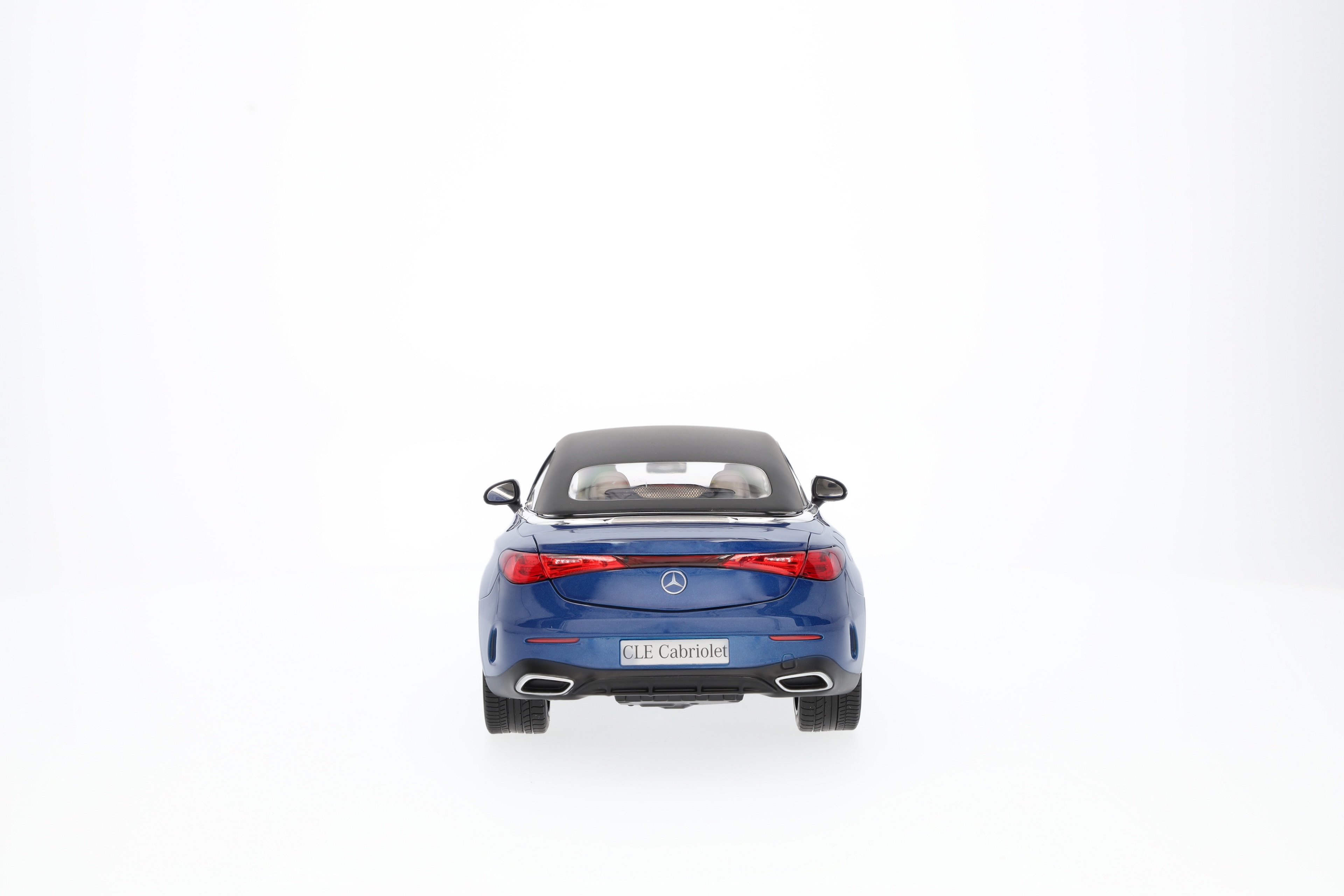 CLE Kabriolet, AMG Line, A236 - modrá spectral, Norev, 1:18