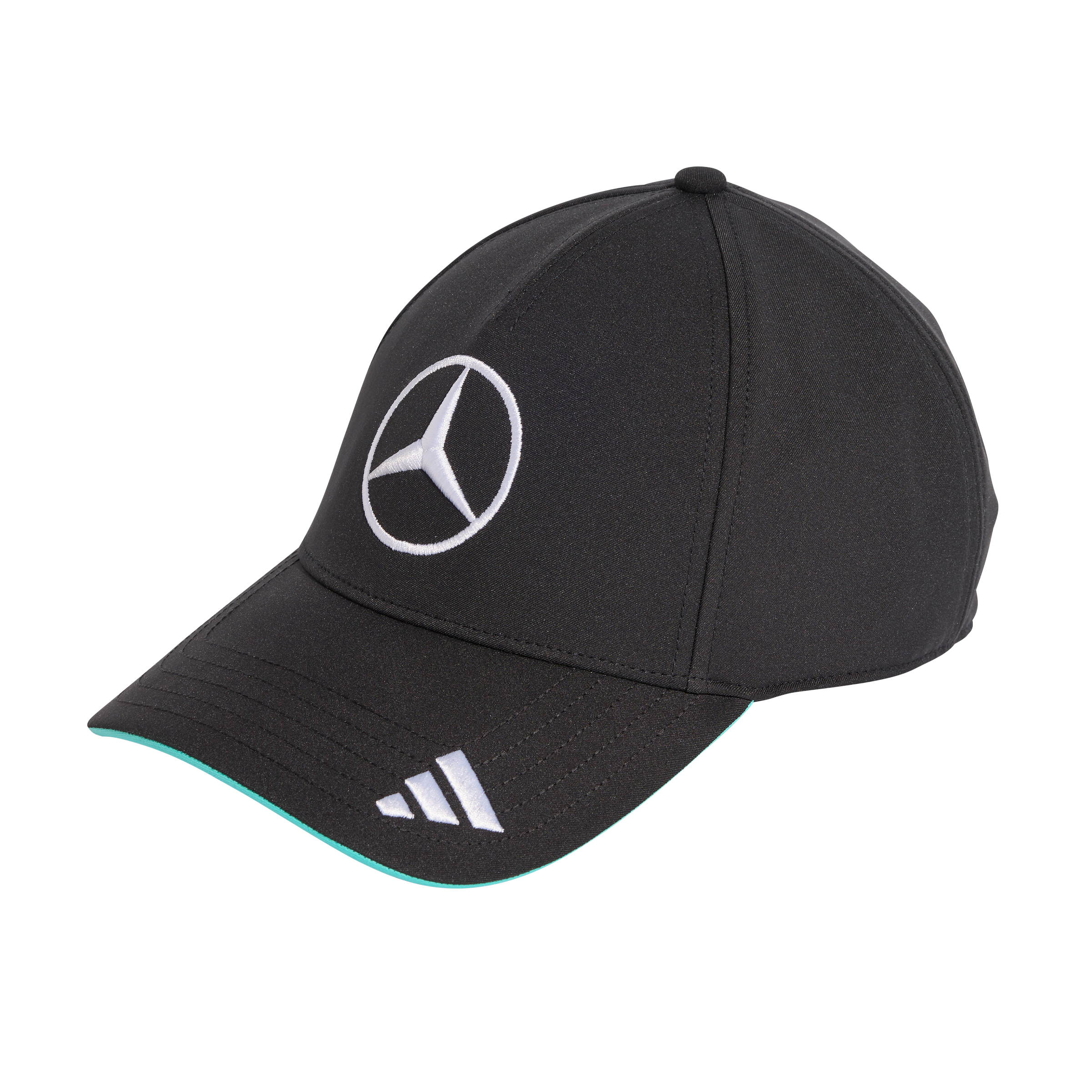 Kšiltovka, Tým, Mercedes-AMG F1 - černá, Polyester (recyklovaný)