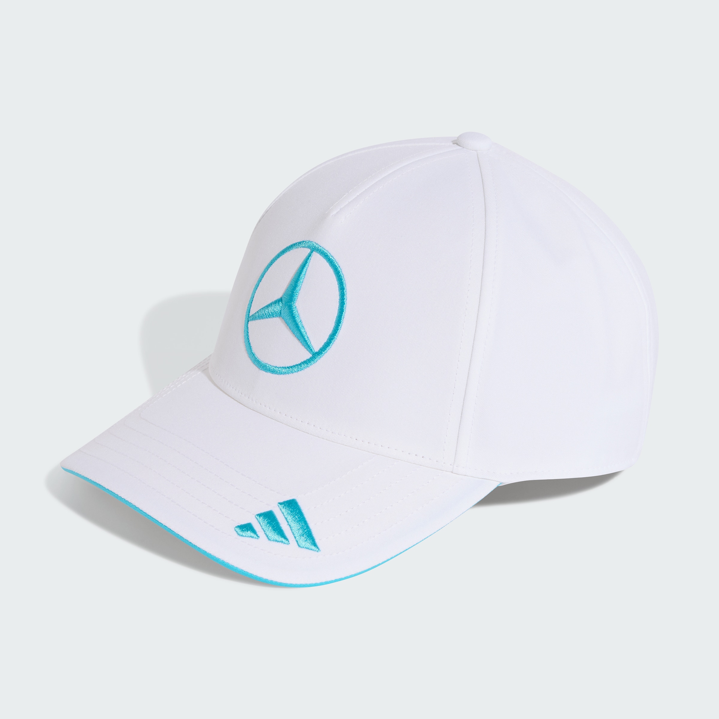 Kšiltovka, George Russell, Mercedes-AMG F1 - bílá, Polyester (recyklovaný)