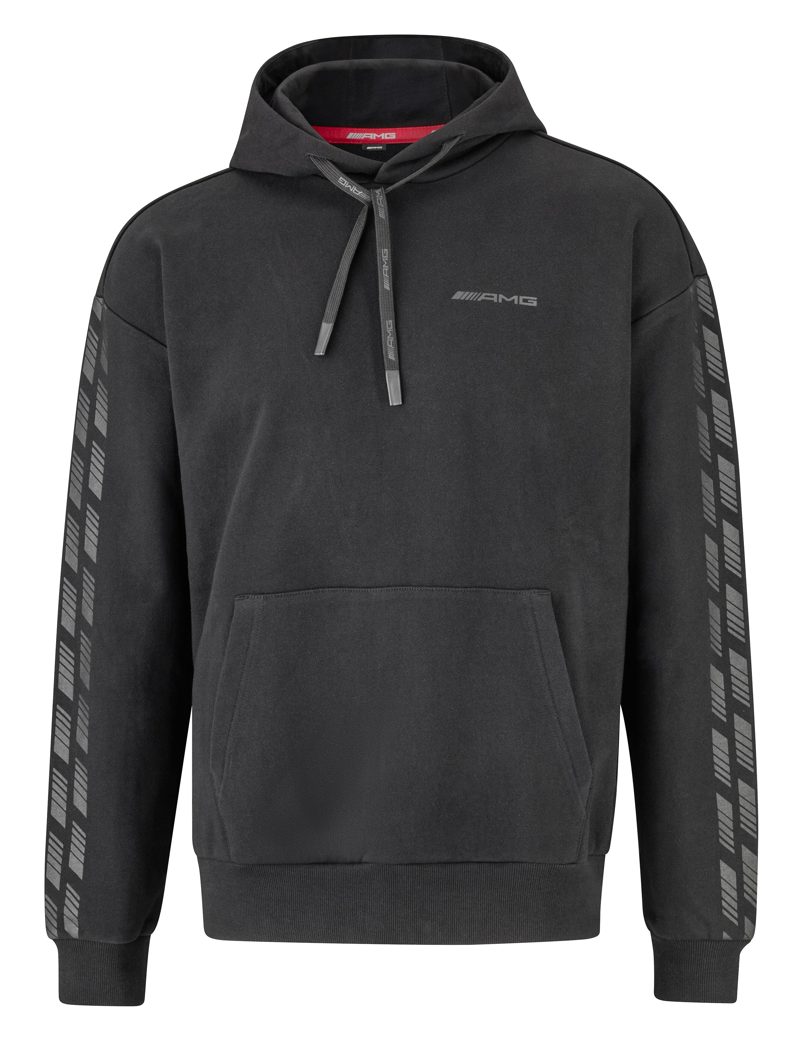 AMG mikiny s kapucí Unisex - černá, L
