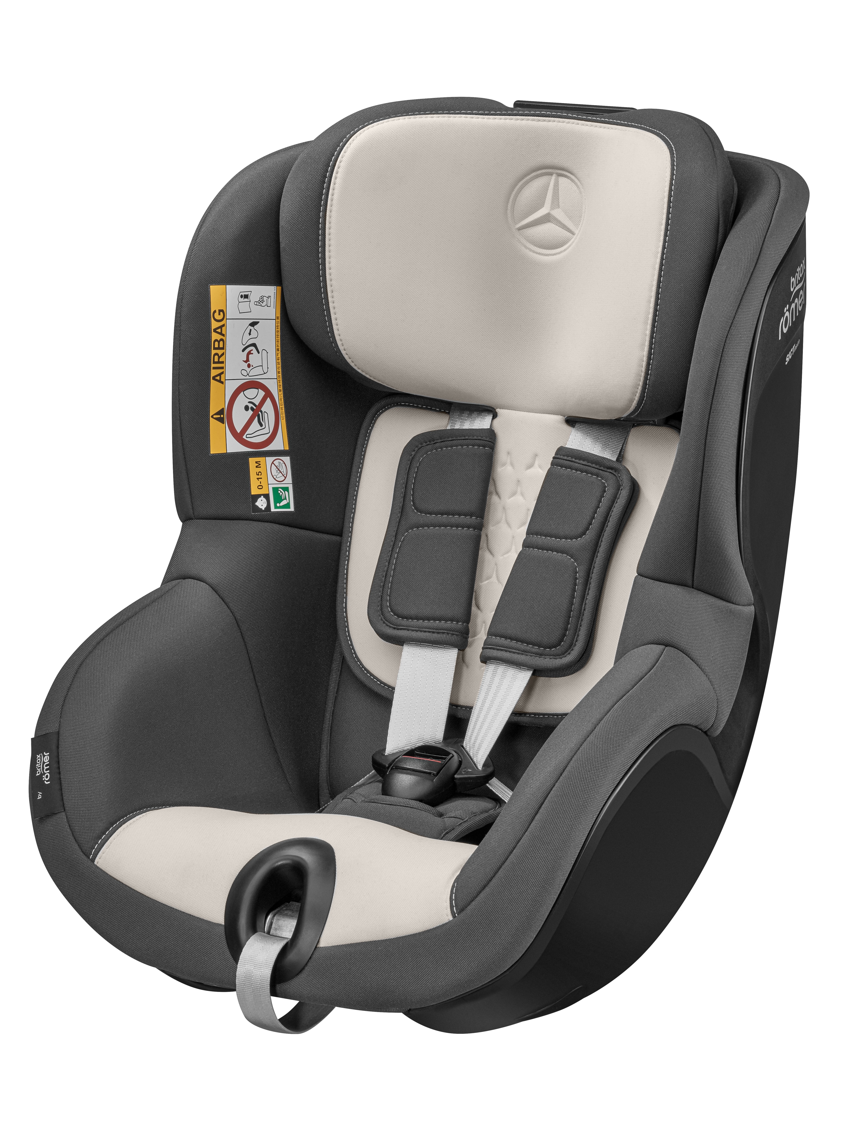 Dětská sedačka DUALFIX, 3 i-Size, ECE - anthracite / béžová