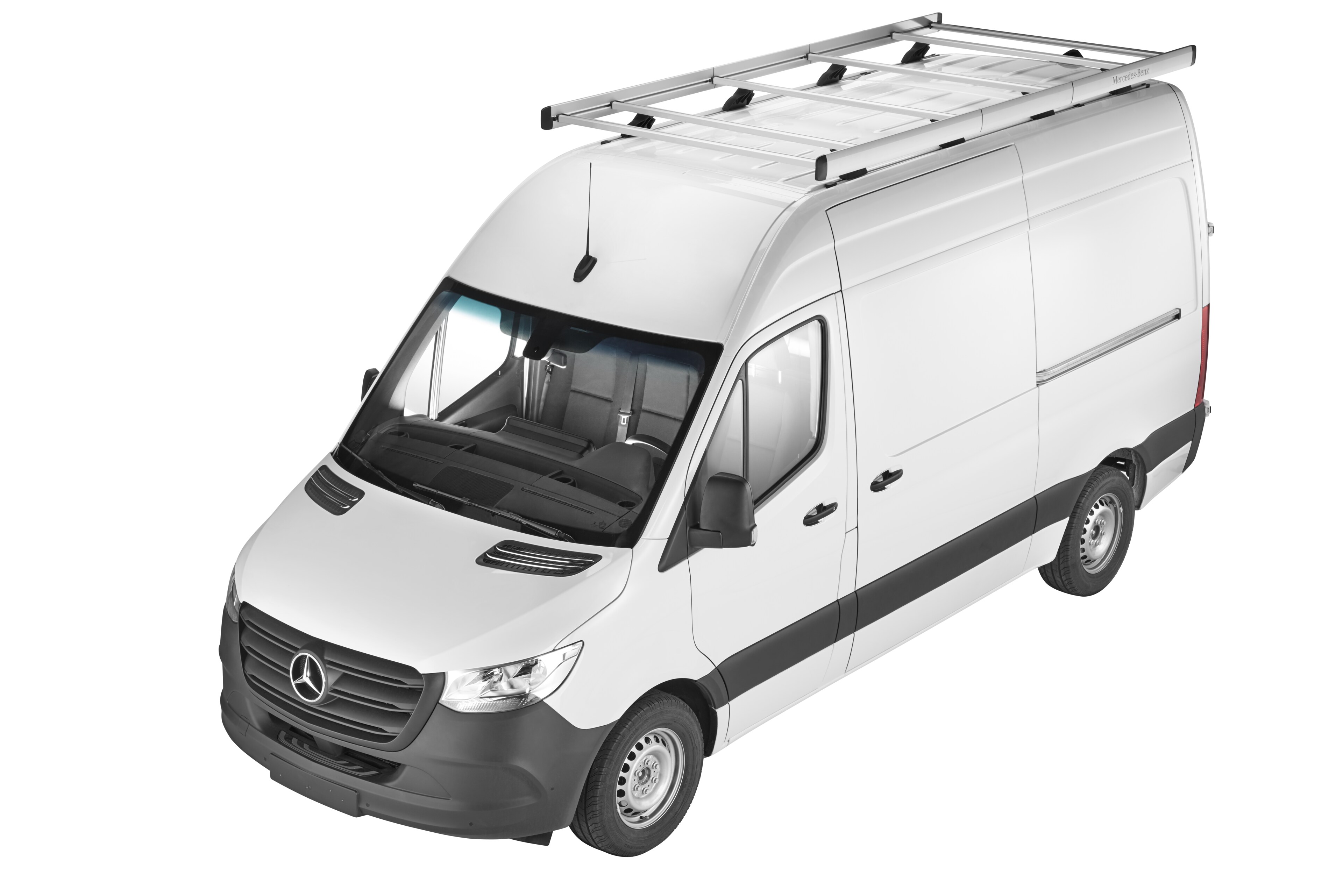 Nákladní koš, A4 extra dlouhá - Hliník / Ocel / Plast, stříbrné barvy / černá
